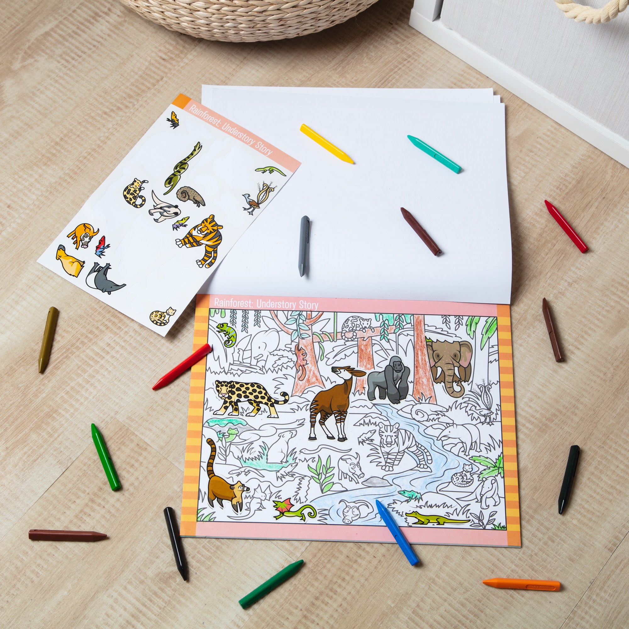 Melissa & Doug Seek & Find Sticker Pad ?C Animals - Image 9