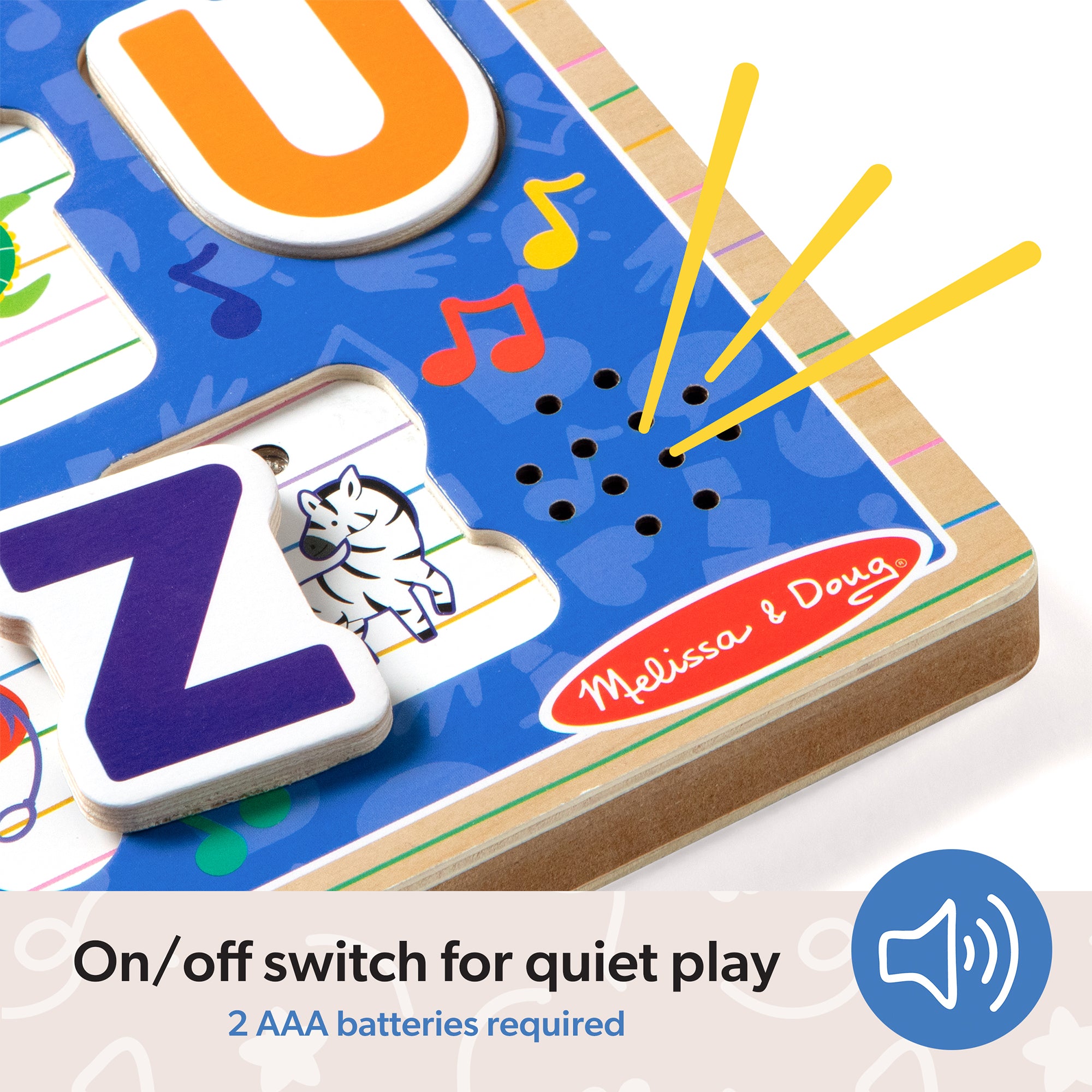 Melissa & Doug Ms. Rachel? Wooden Phonics Alphabet Sound Puzzle - 26 Pieces - Image 8