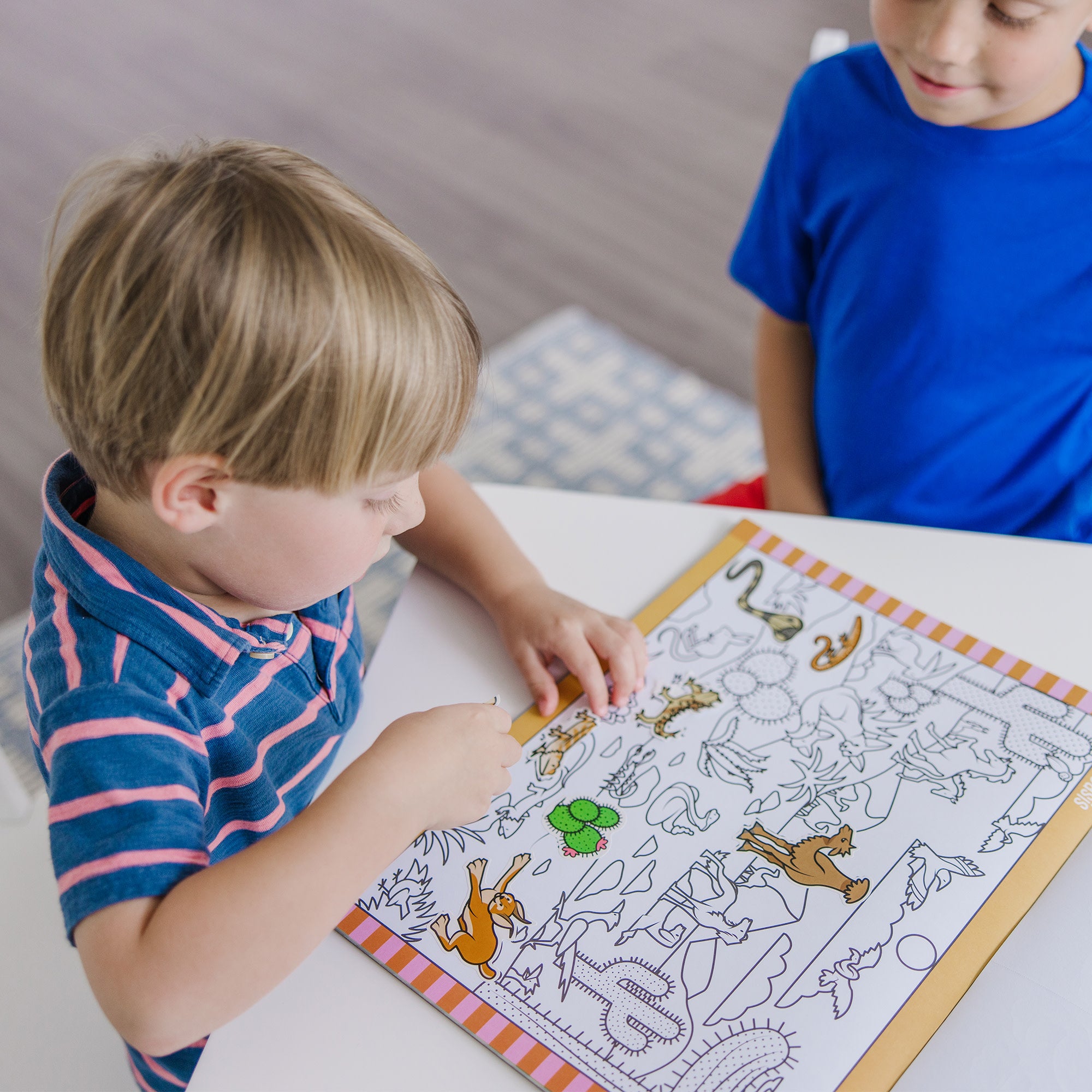 Melissa & Doug Seek & Find Sticker Pad ?C Animals - Image 4