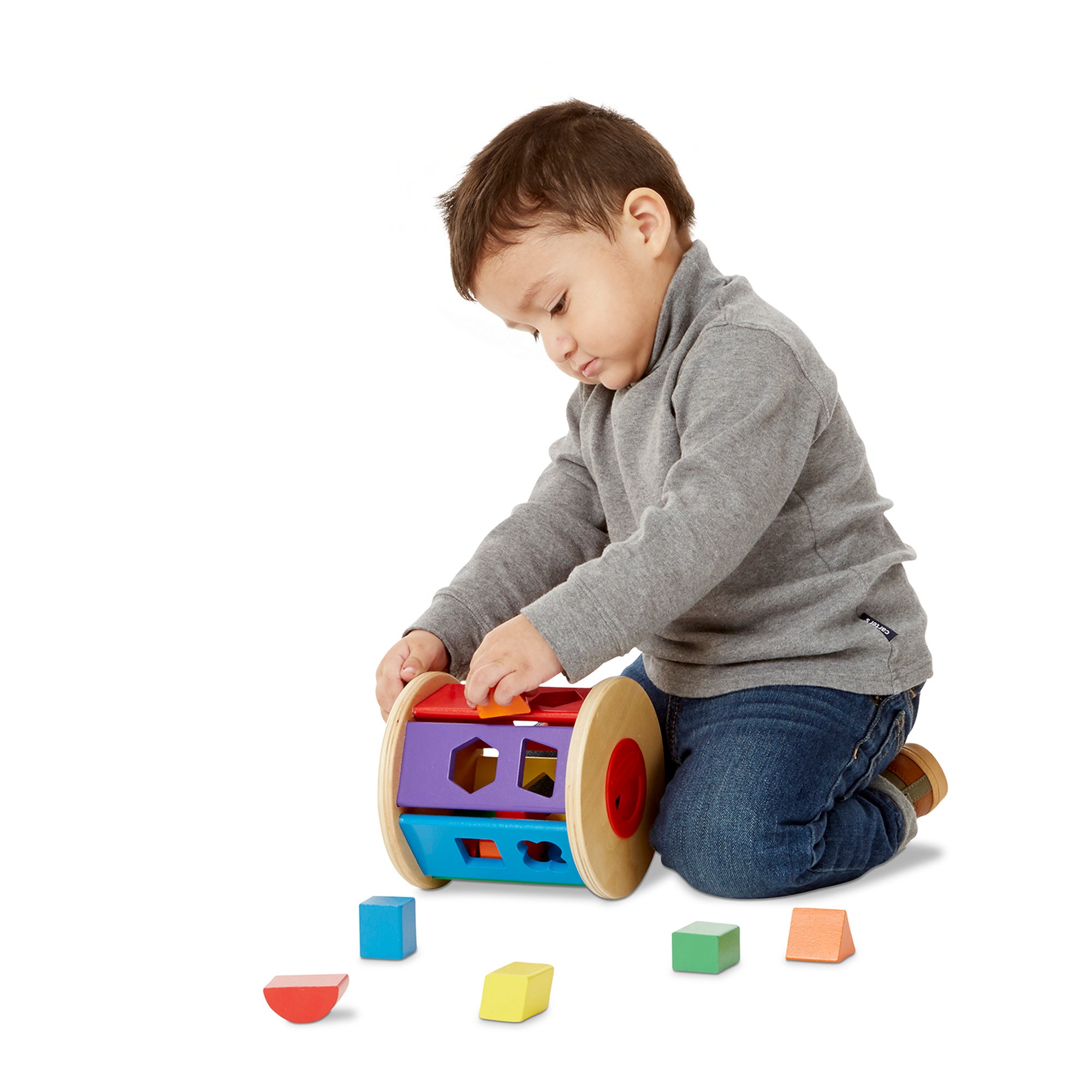 Melissa & Doug Match and Roll Shape Sorter - Image 8