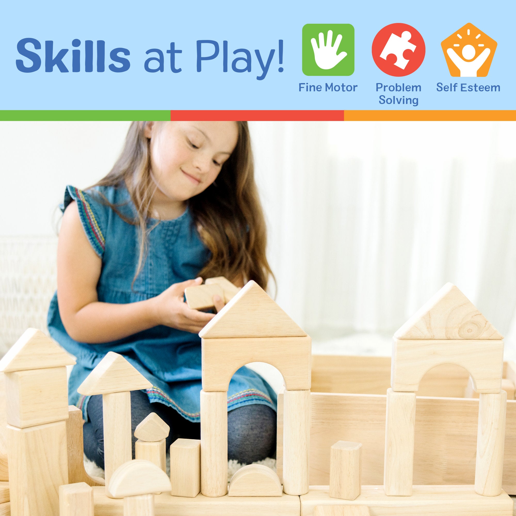 Melissa & Doug Standard Unit Blocks - Image 4