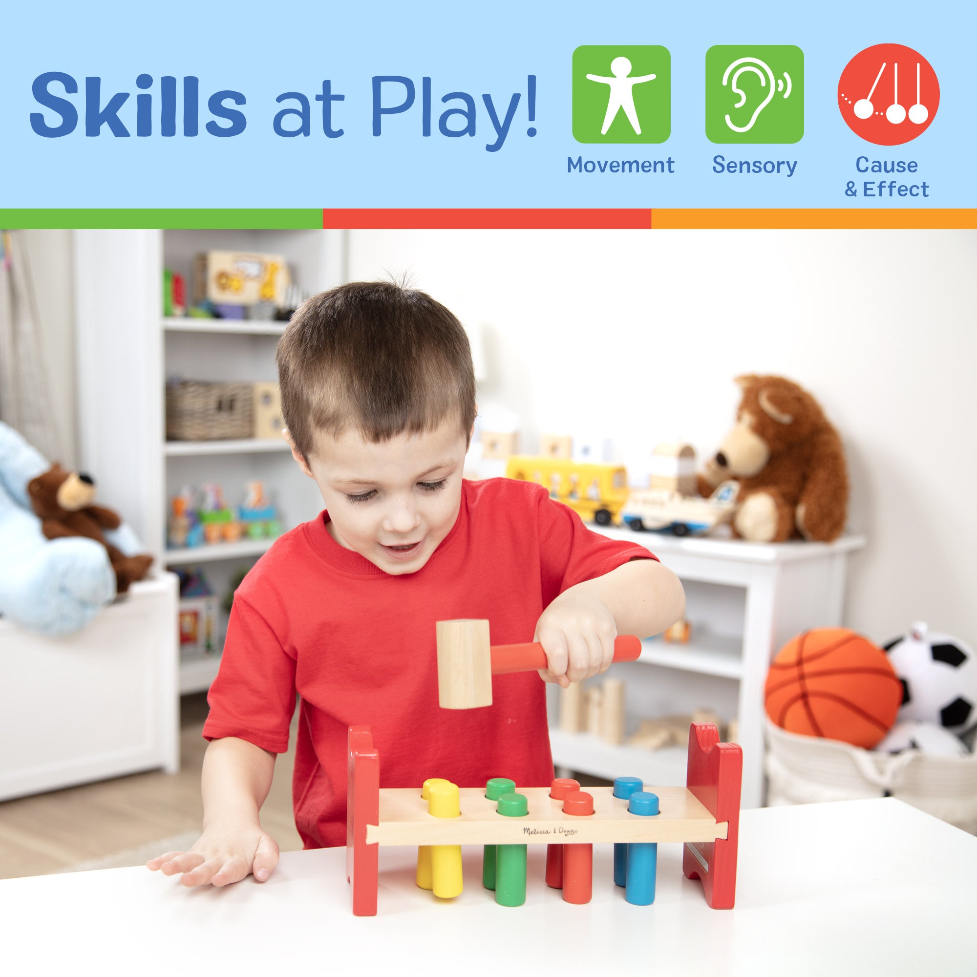 Melissa & Doug Pound-a-Peg - Image 5