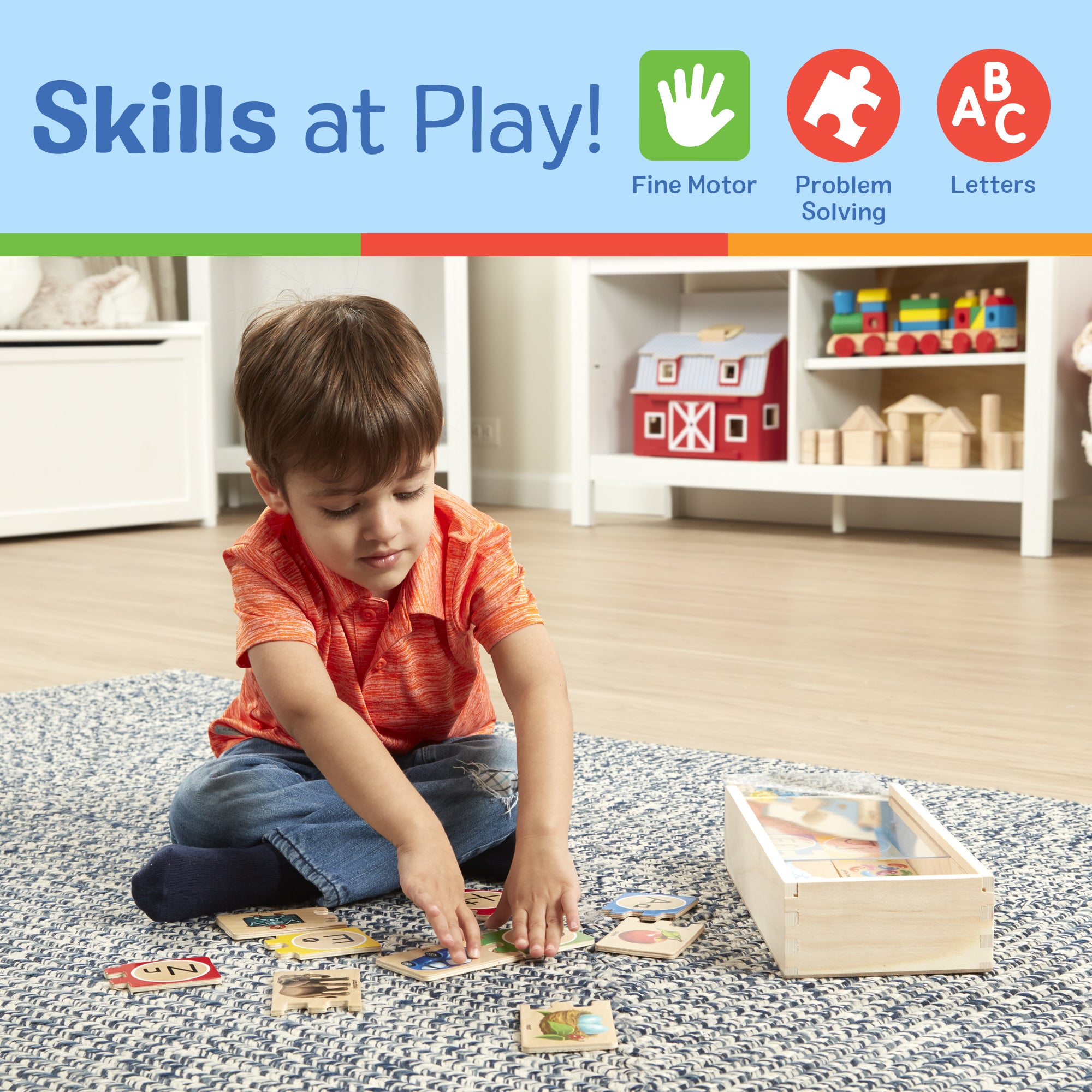 Melissa & Doug Self-Correcting Letter Puzzles - Image 5
