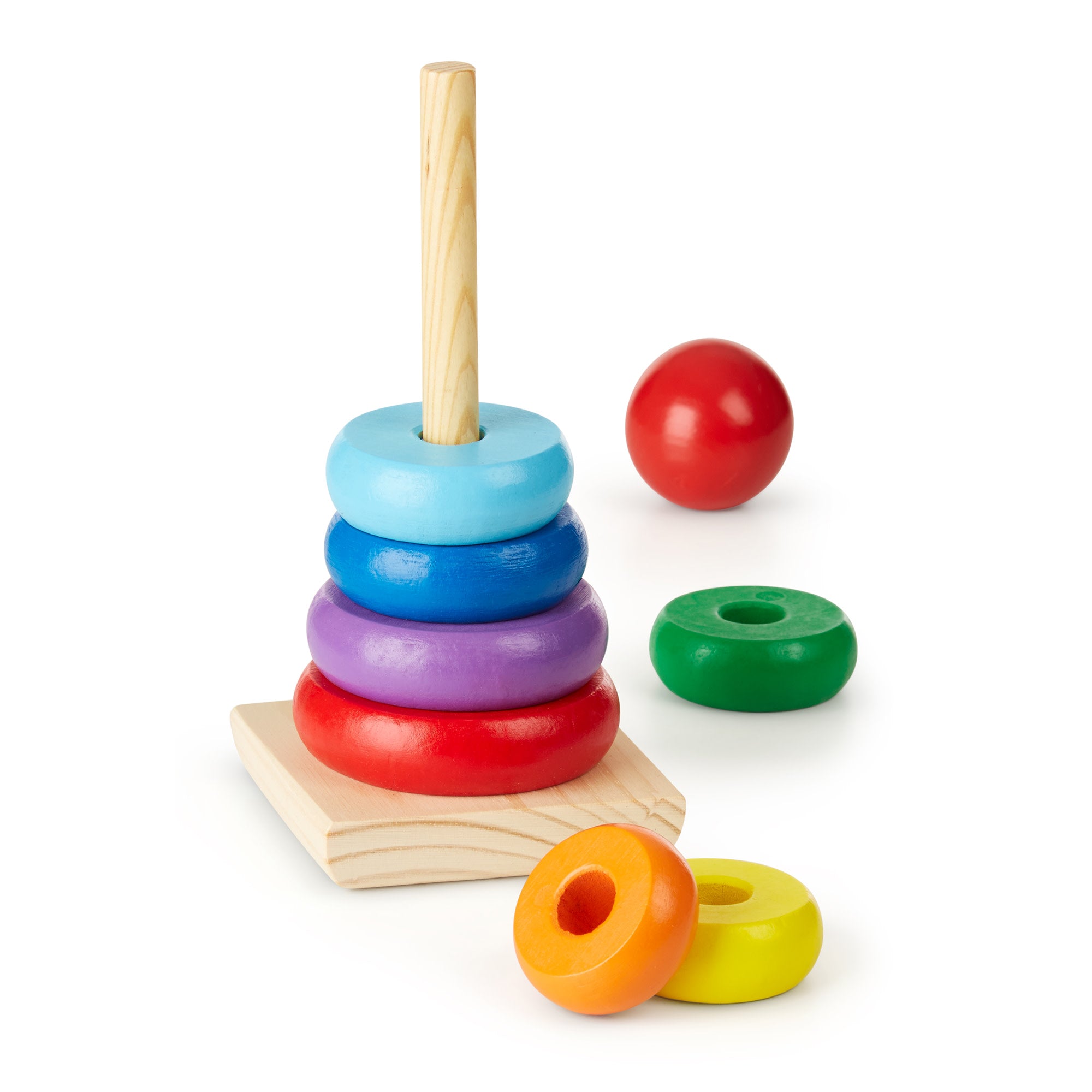 Melissa & Doug Rainbow Stacker - Image 4