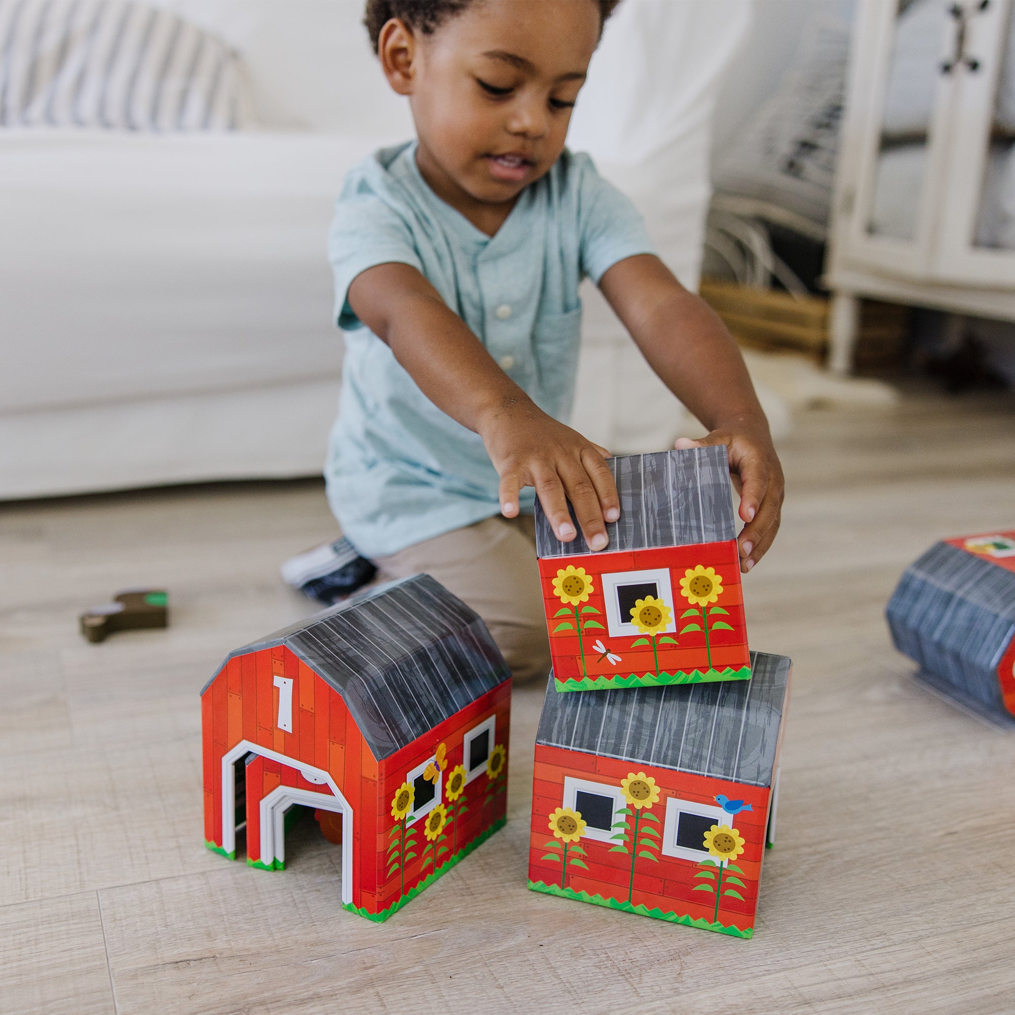 Melissa & Doug Nesting & Sorting Barns & Animals - Image 10
