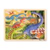 Melissa & Doug Dinosaur Wooden Jigsaw Puzzle - 24 Pieces