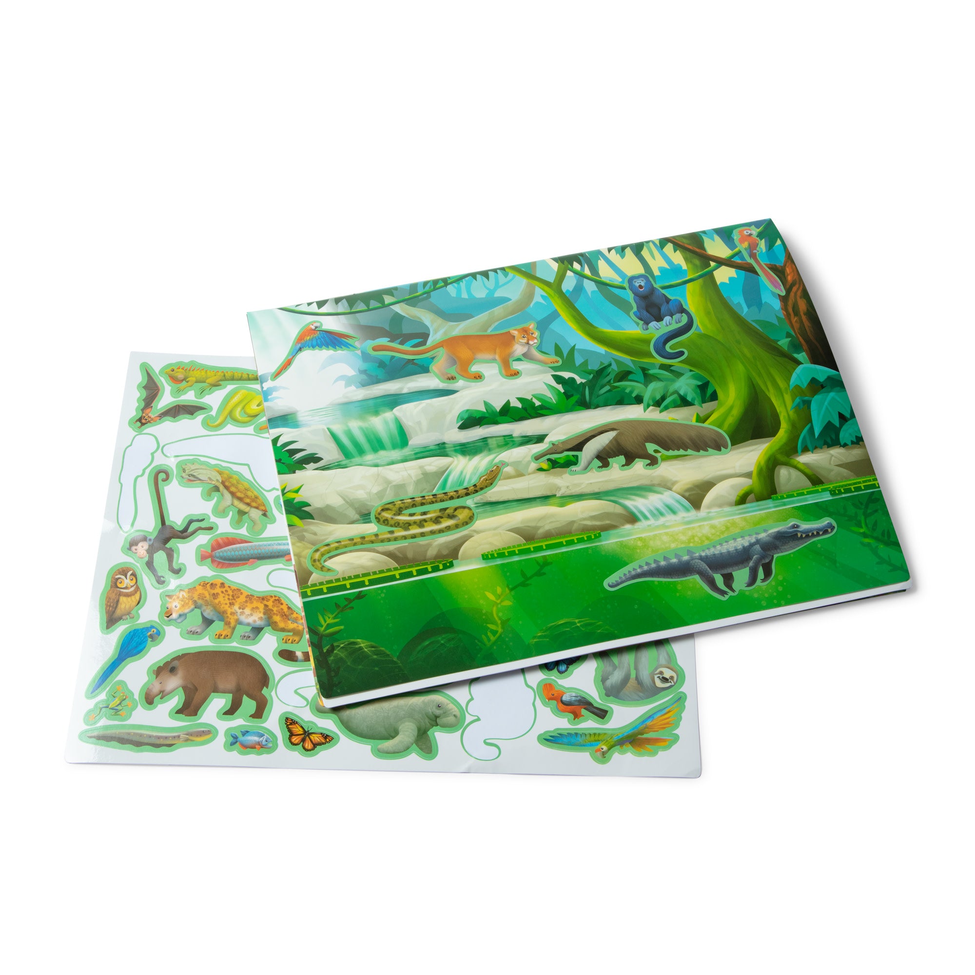Melissa & Doug Reusable Sticker Pad - Jungle and Savanna - Image 8