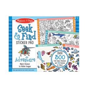 Melissa & Doug Seek & Find Sticker Pad ?C Adventure