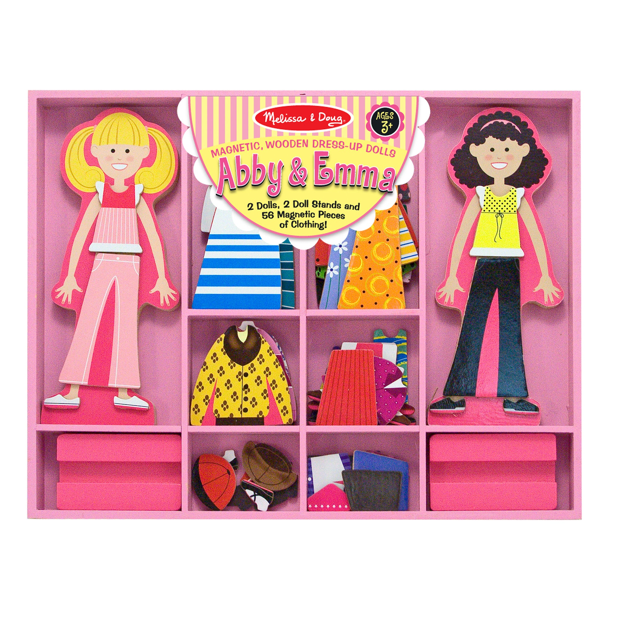 Melissa & Doug Abby & Emma Magnetic Pretend Play