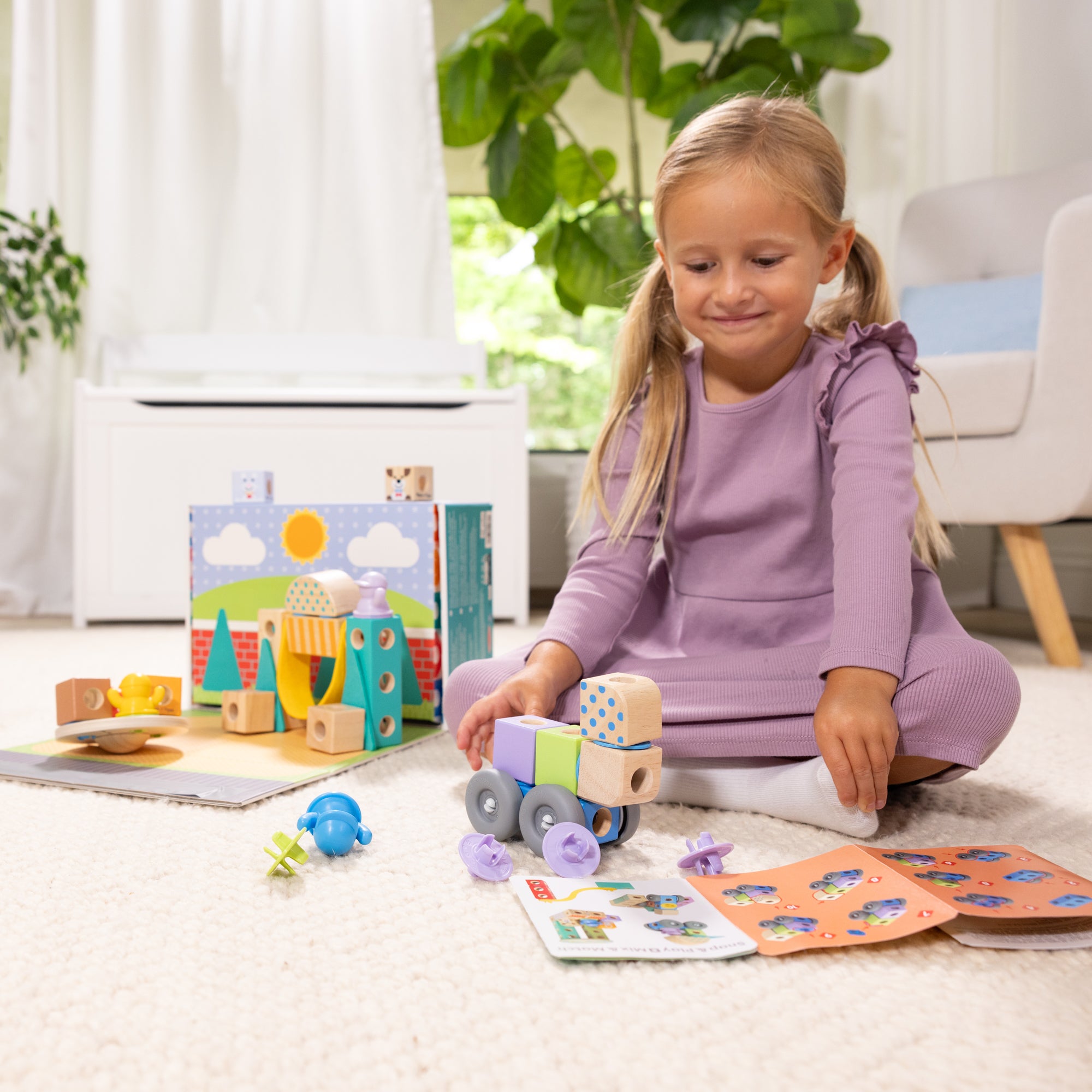 Melissa & Doug Blockables? All Around Town Gift Bundle - Image 5