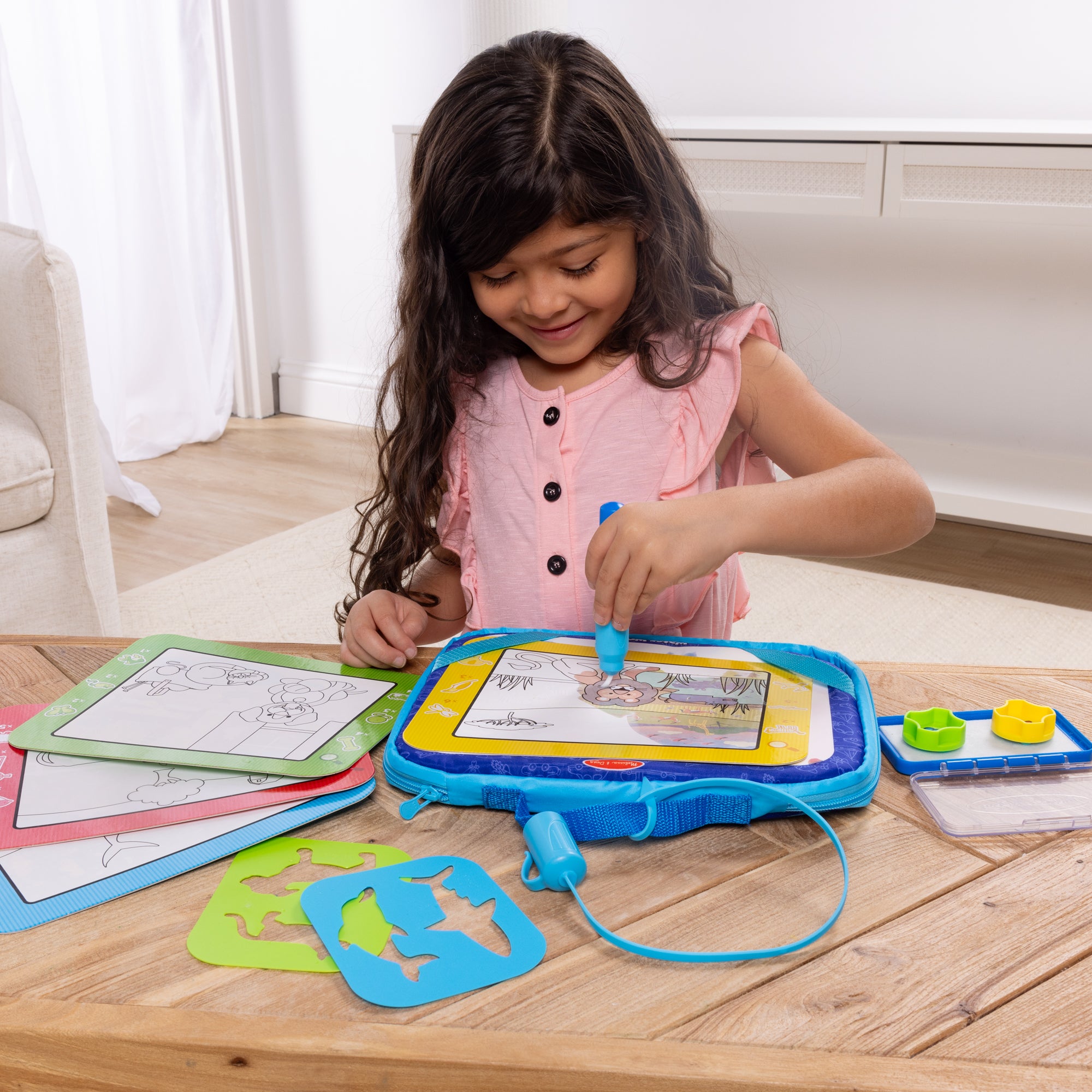Melissa & Doug Water WOW! Take-Along Multi-Activity Drawing Set - Image 2