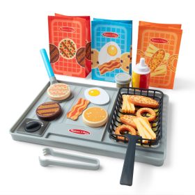 Melissa & Doug Flip & Fry Grill Play Set with Color Changing Water WOW!