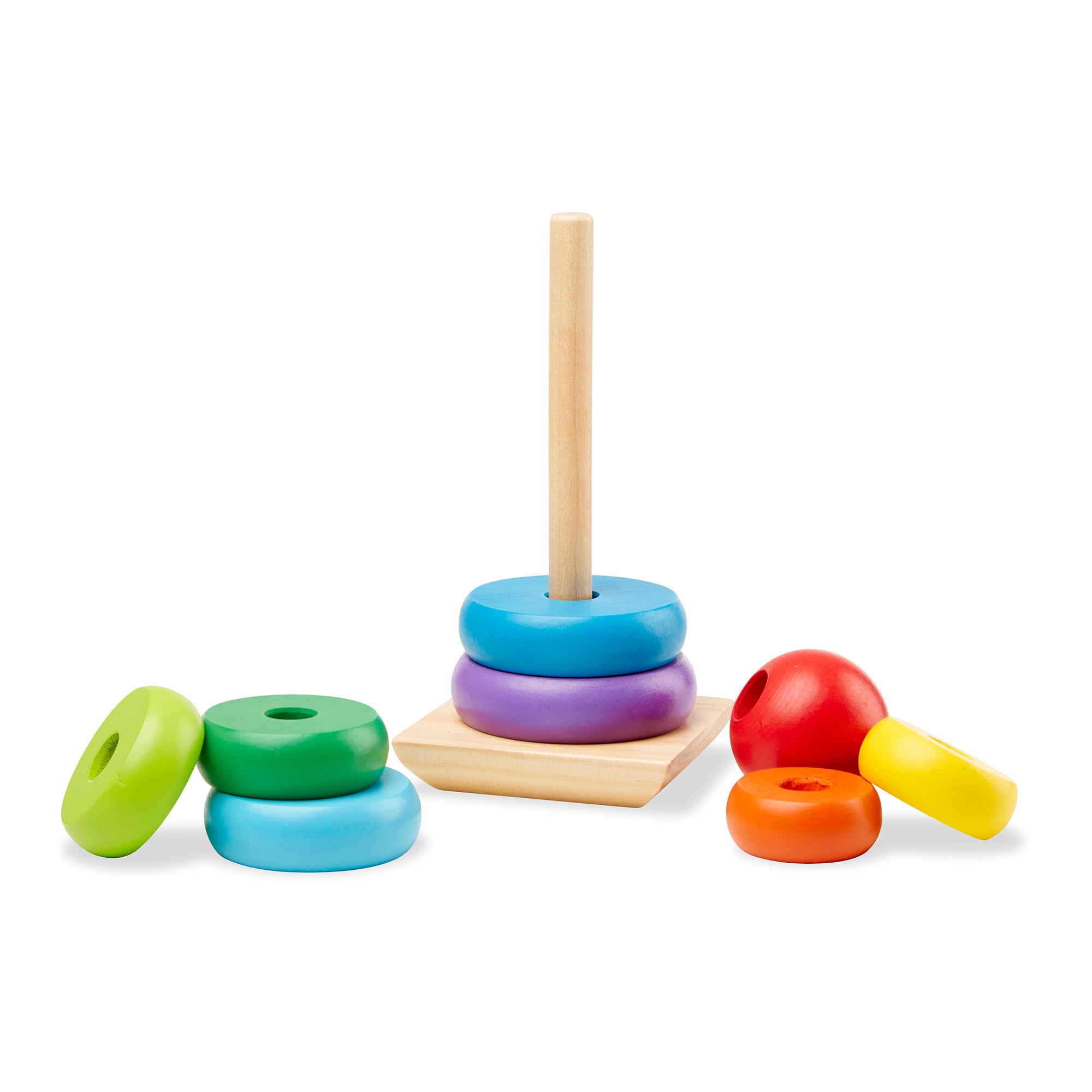 Melissa & Doug Rainbow Stacker - Image 9