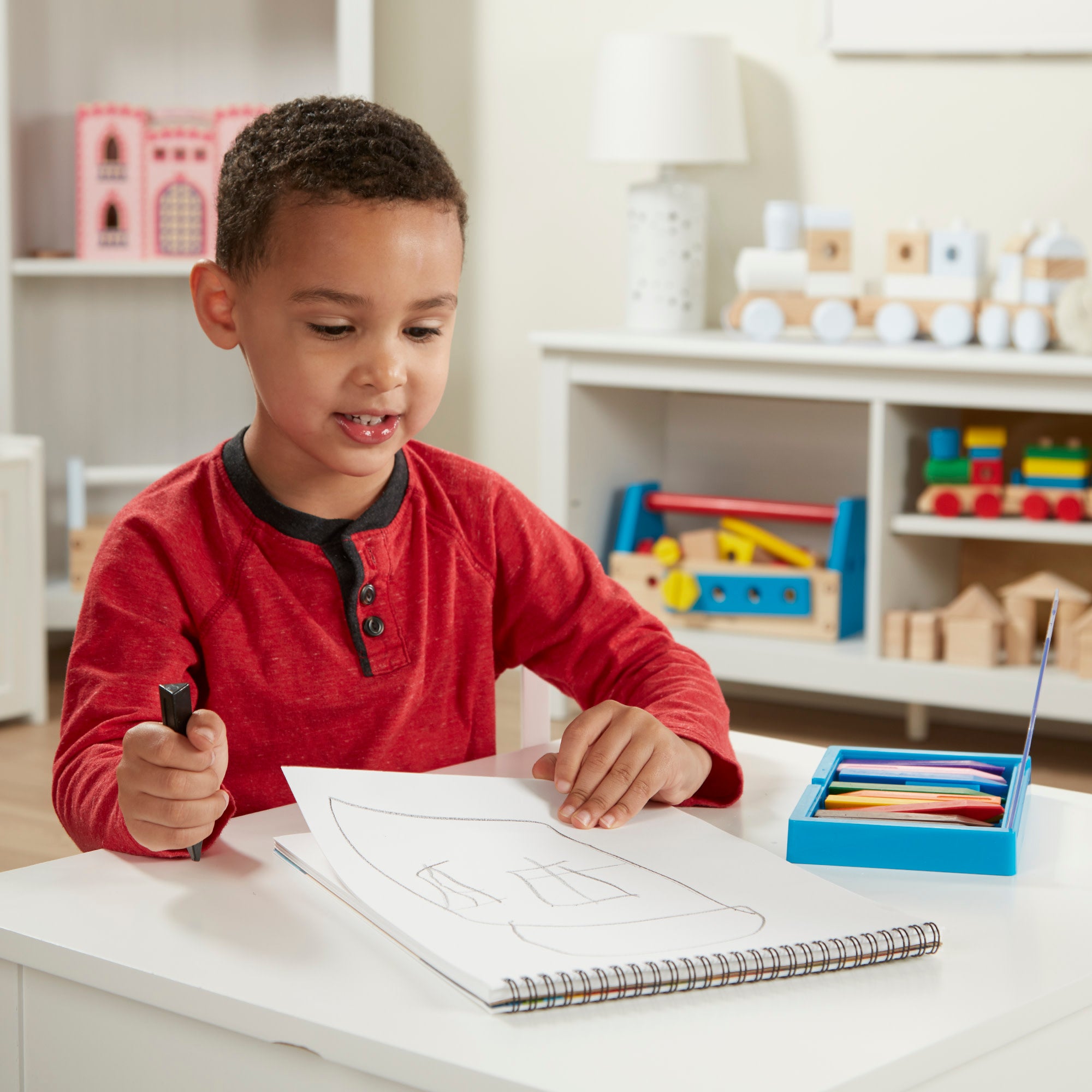 Melissa & Doug Sketch Pad 2-Pack (9-Inch x 12-Inch) - Image 9