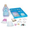 Melissa & Doug Disney Princess Cinderella Wooden Magnetic Dress-Up