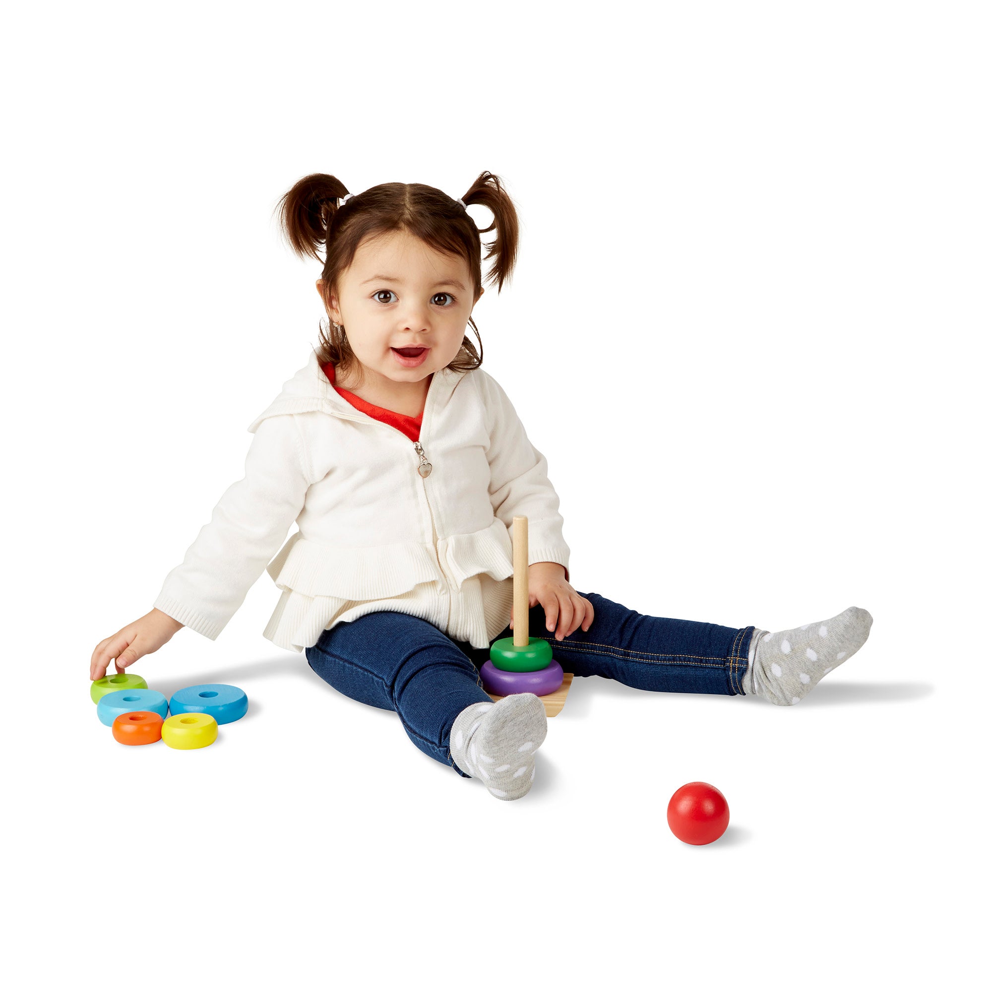 Melissa & Doug Rainbow Stacker - Image 8