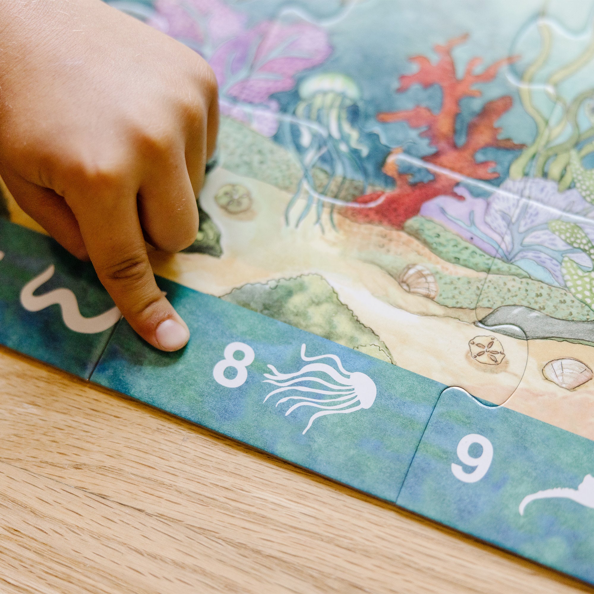 Melissa & Doug Search & Find Beneath the Waves Floor Puzzle - 48 Pieces - Image 9