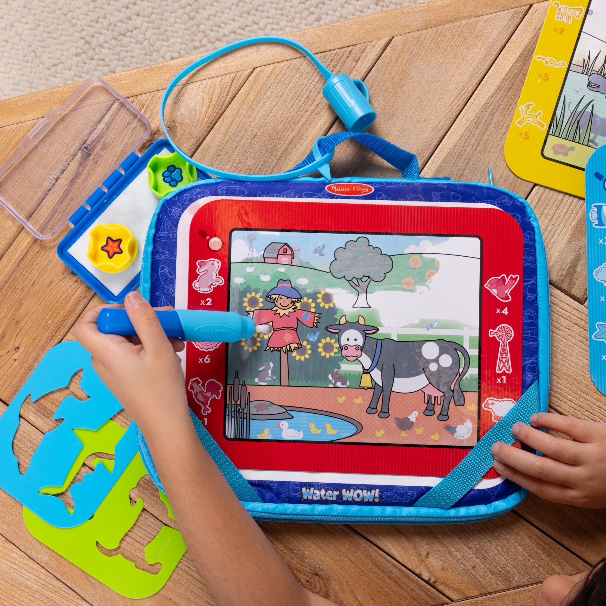 Melissa & Doug Water WOW! Take-Along Multi-Activity Drawing Set - Image 5