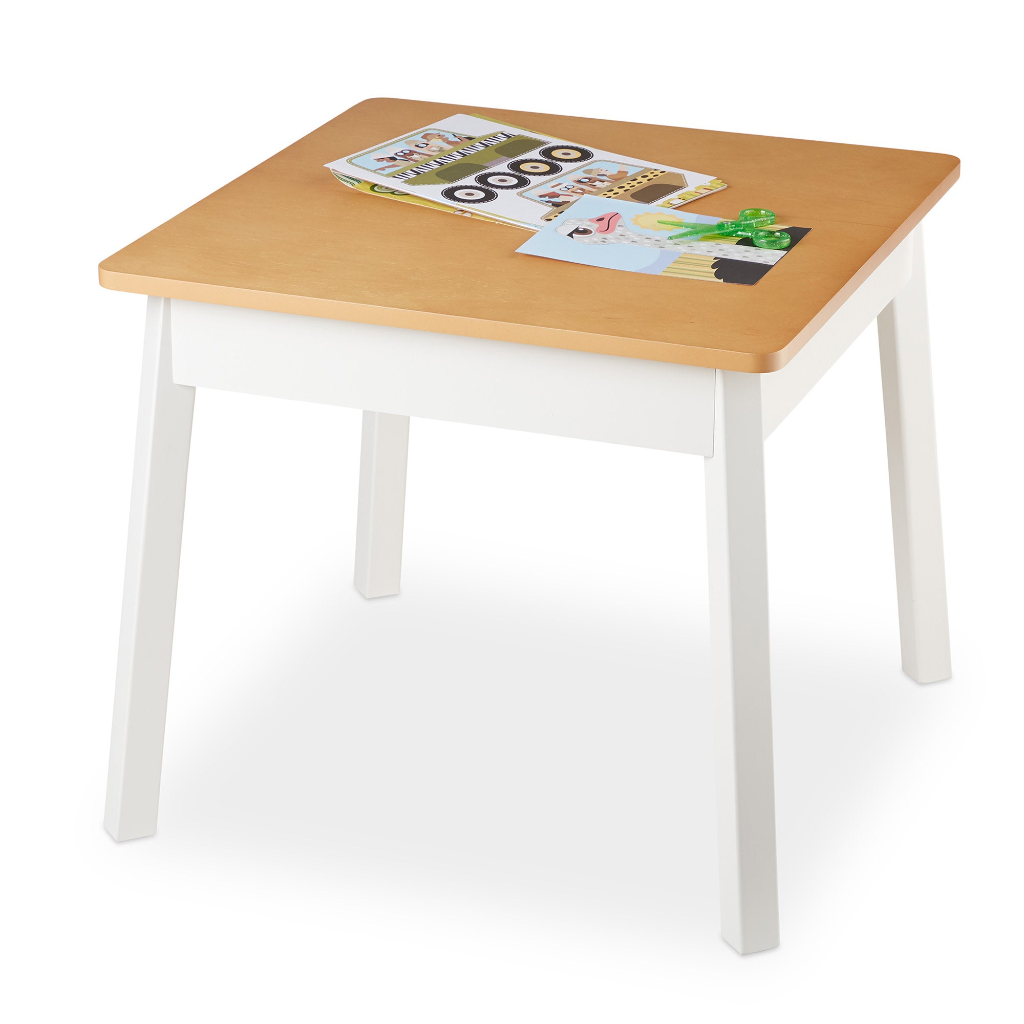 Melissa & Doug Wooden Square Table - Image 3