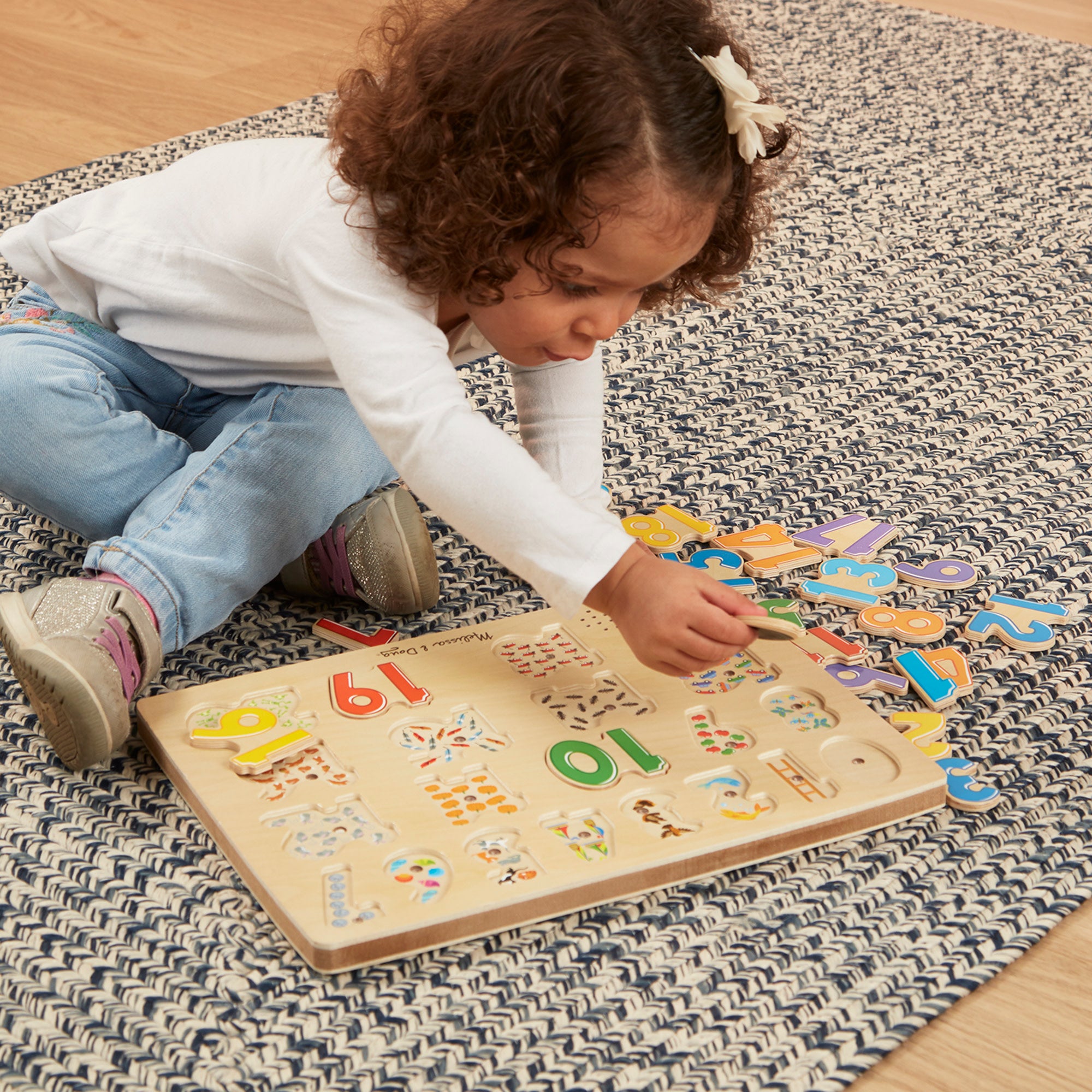Melissa & Doug Numbers Sound Puzzle - 21 Pieces - Image 6