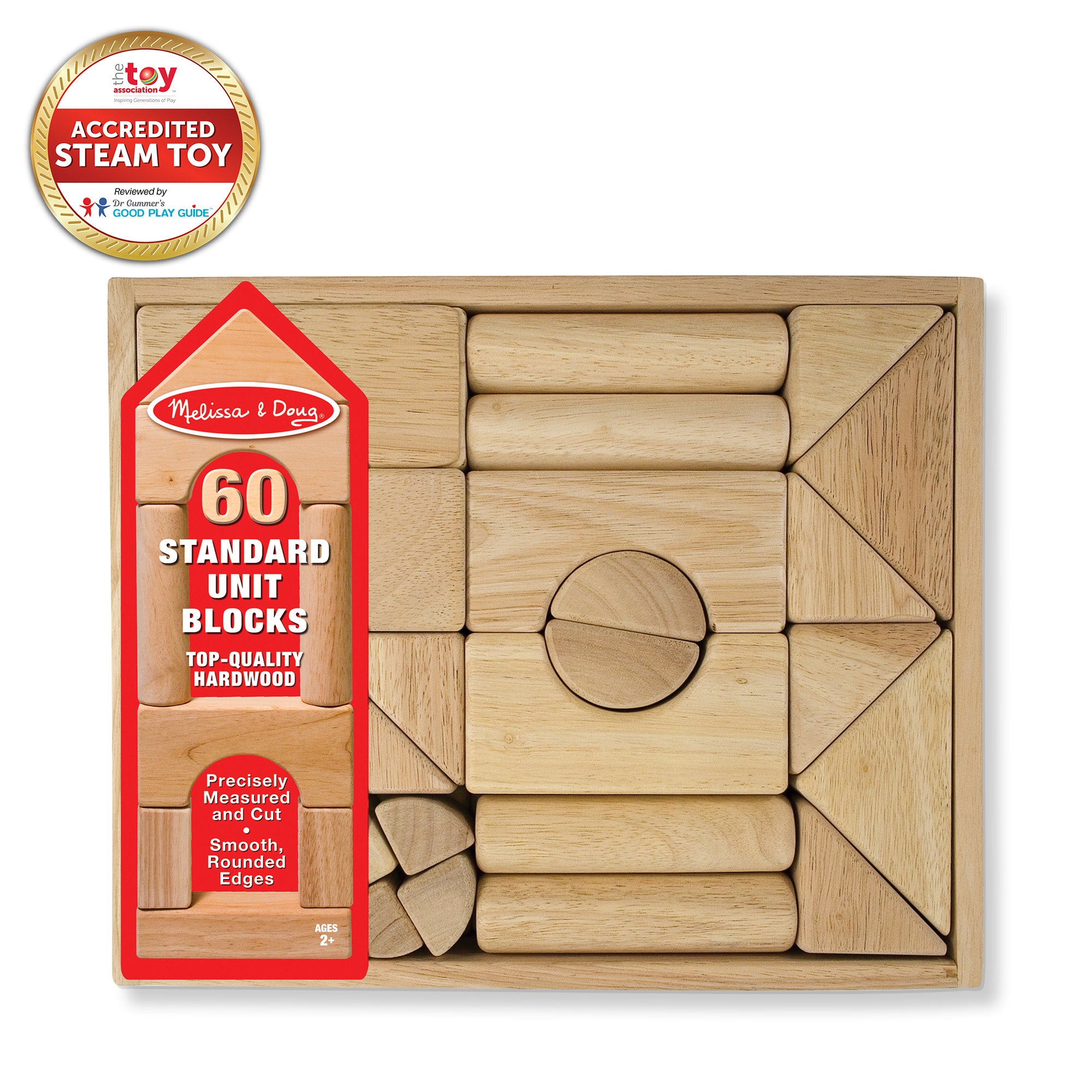 Melissa & Doug Standard Unit Blocks