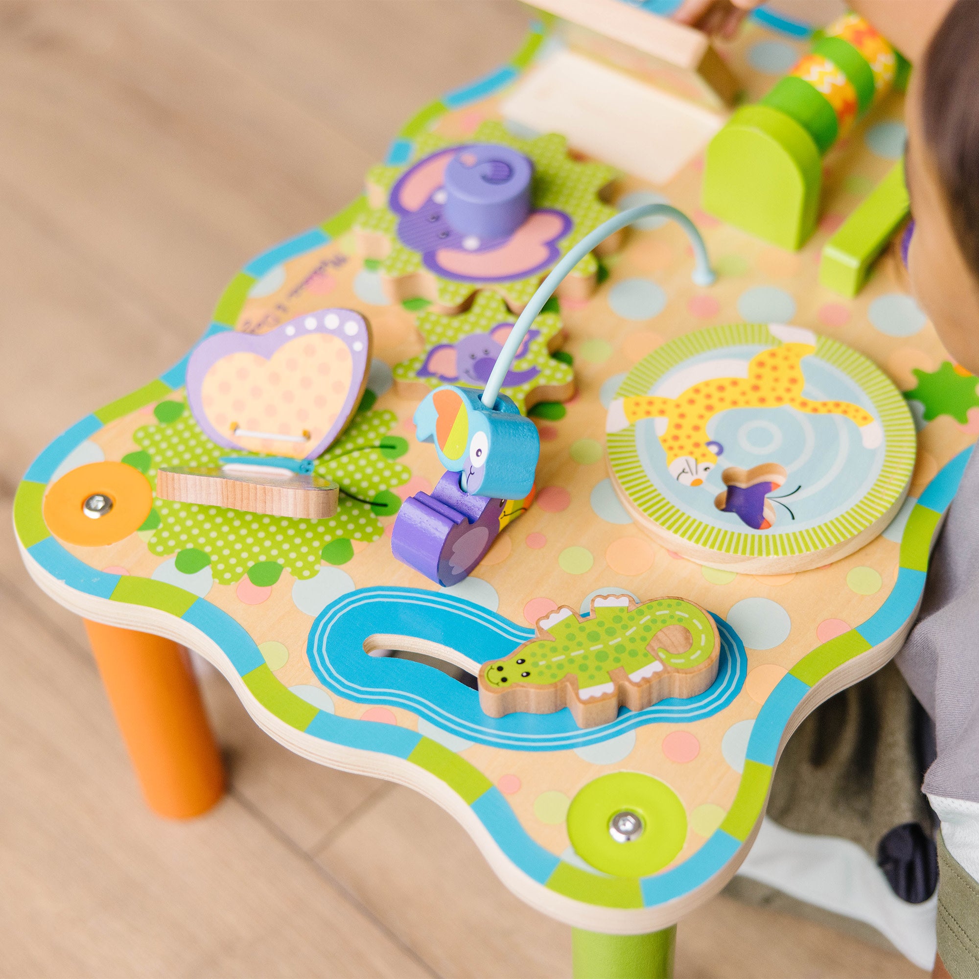Melissa & Doug First Play Jungle Activity Table - Image 6