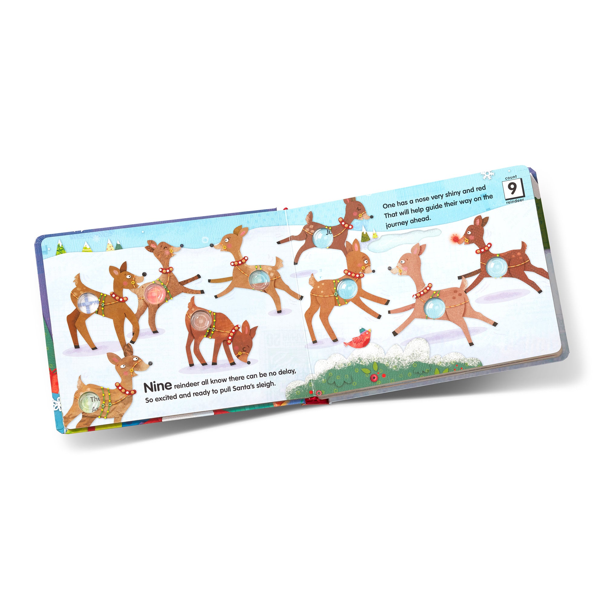 Melissa & Doug Poke-a-Dot: The Night Before Christmas Board Book - Image 9