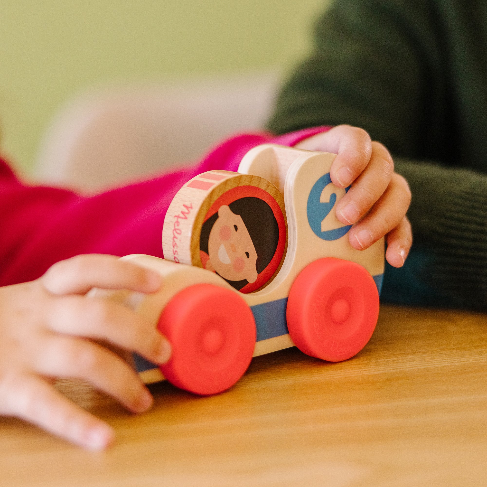 Melissa & Doug GO Tots Wooden Race Cars - Image 4