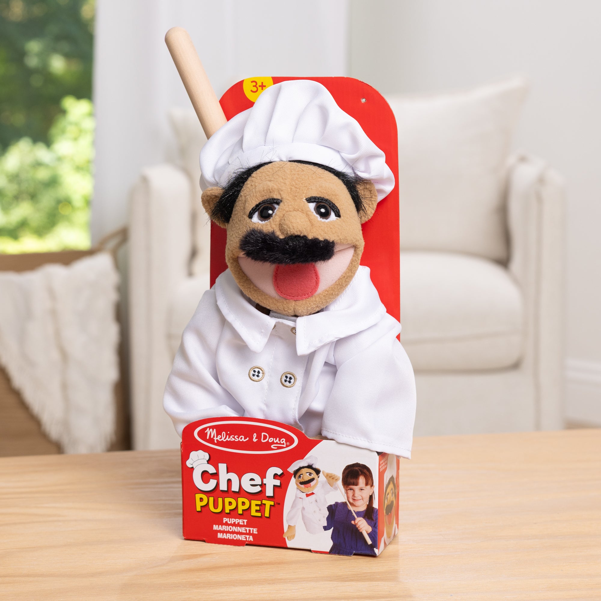 Melissa & Doug Chef Puppet ?C Al Dente - Image 9