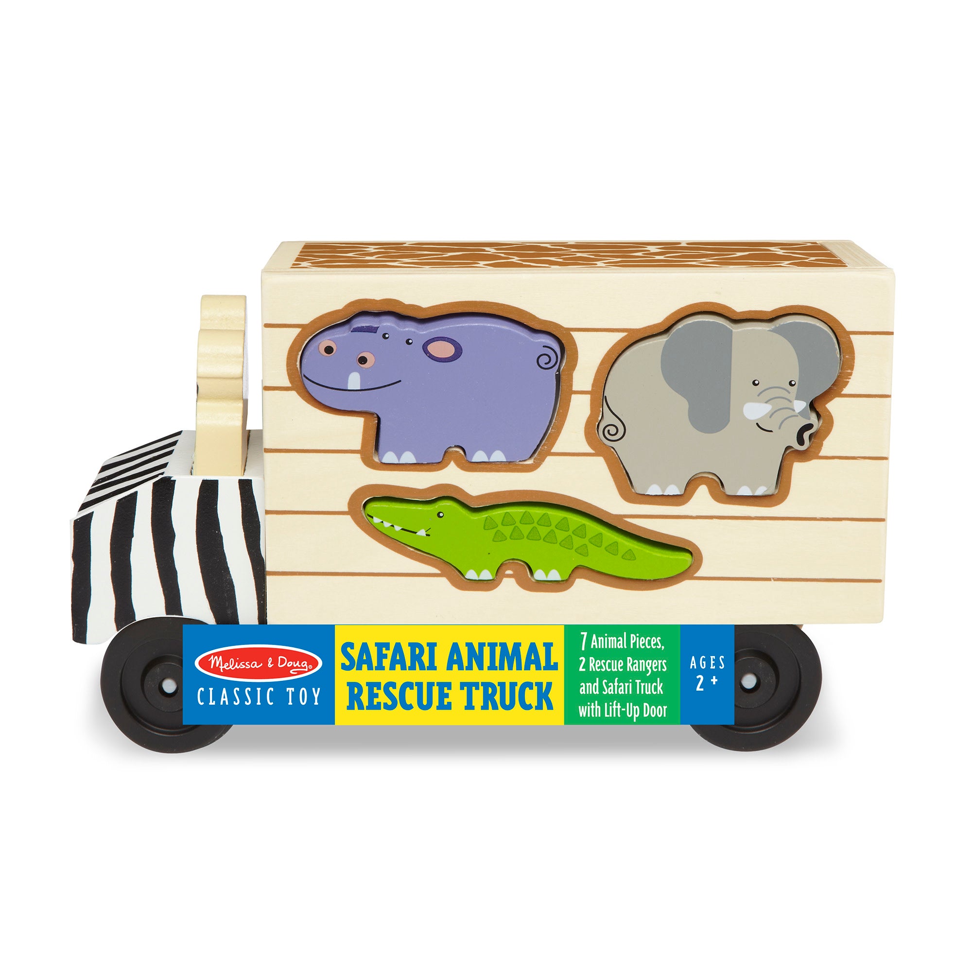 Melissa & Doug Animal Rescue Wooden Play Set - Image 3