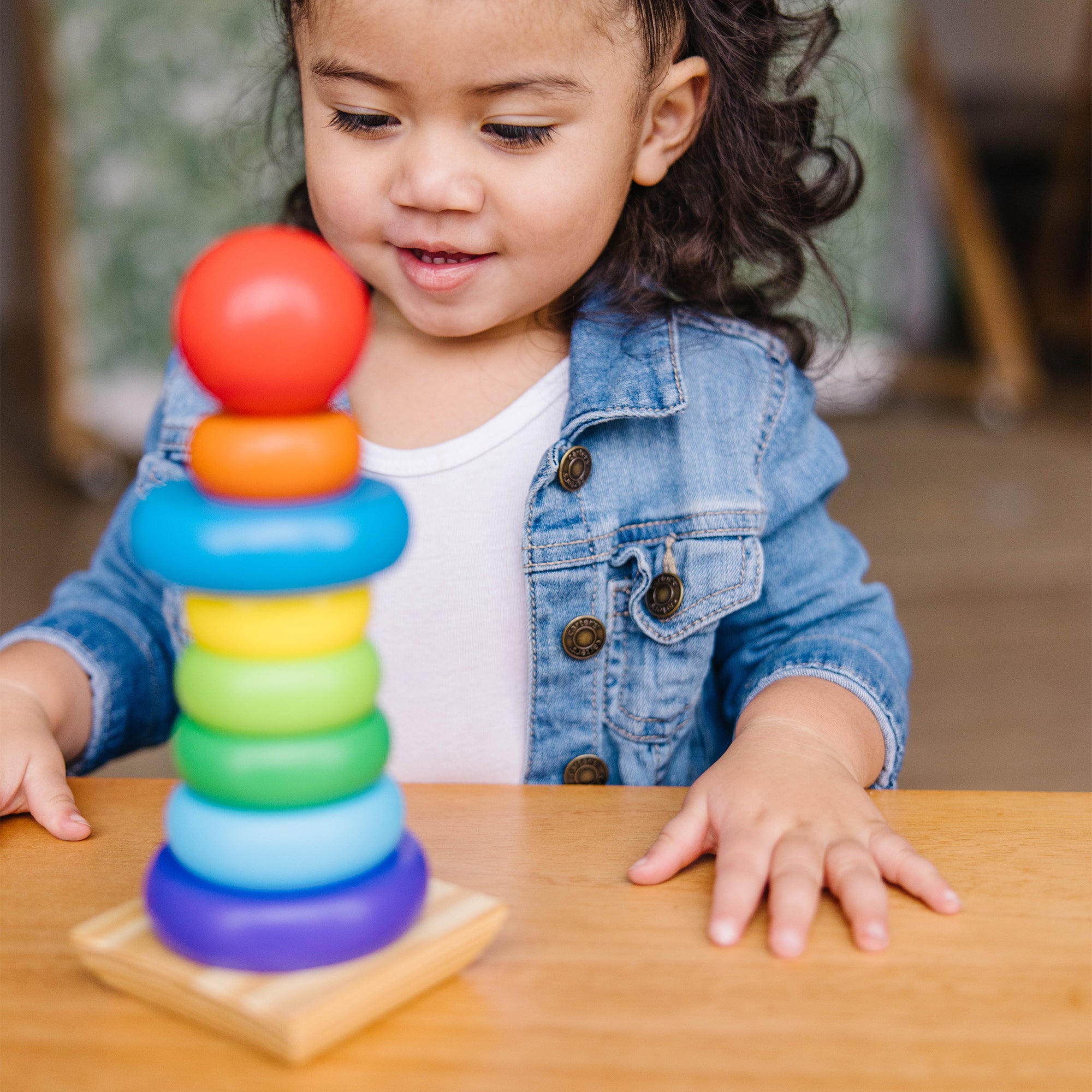 Melissa & Doug Rainbow Stacker - Image 10