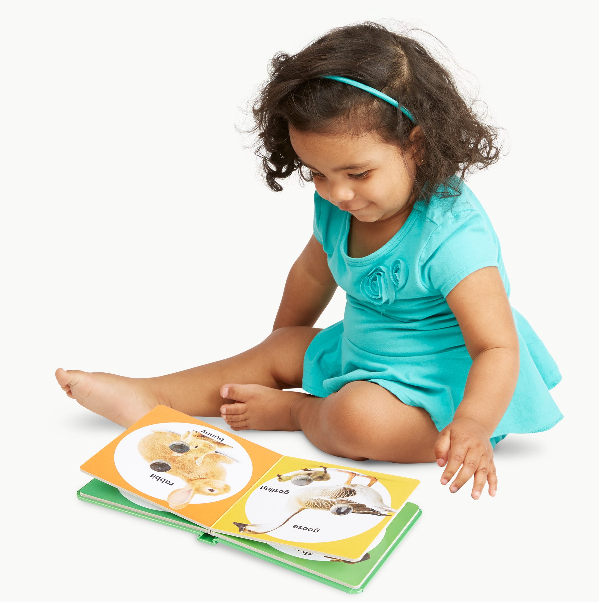 Melissa & Doug Poke-a-Dot: Farm Animal Families Board Book - Image 6