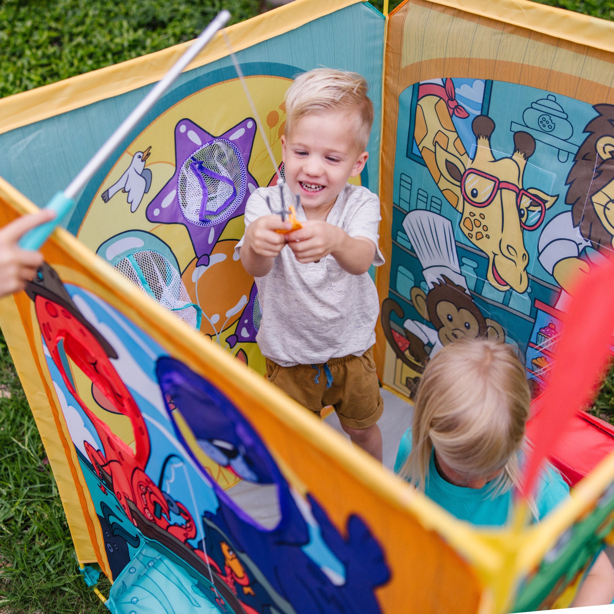 Melissa & Doug Fun at the Fair! Game Center Play Tent - Image 6