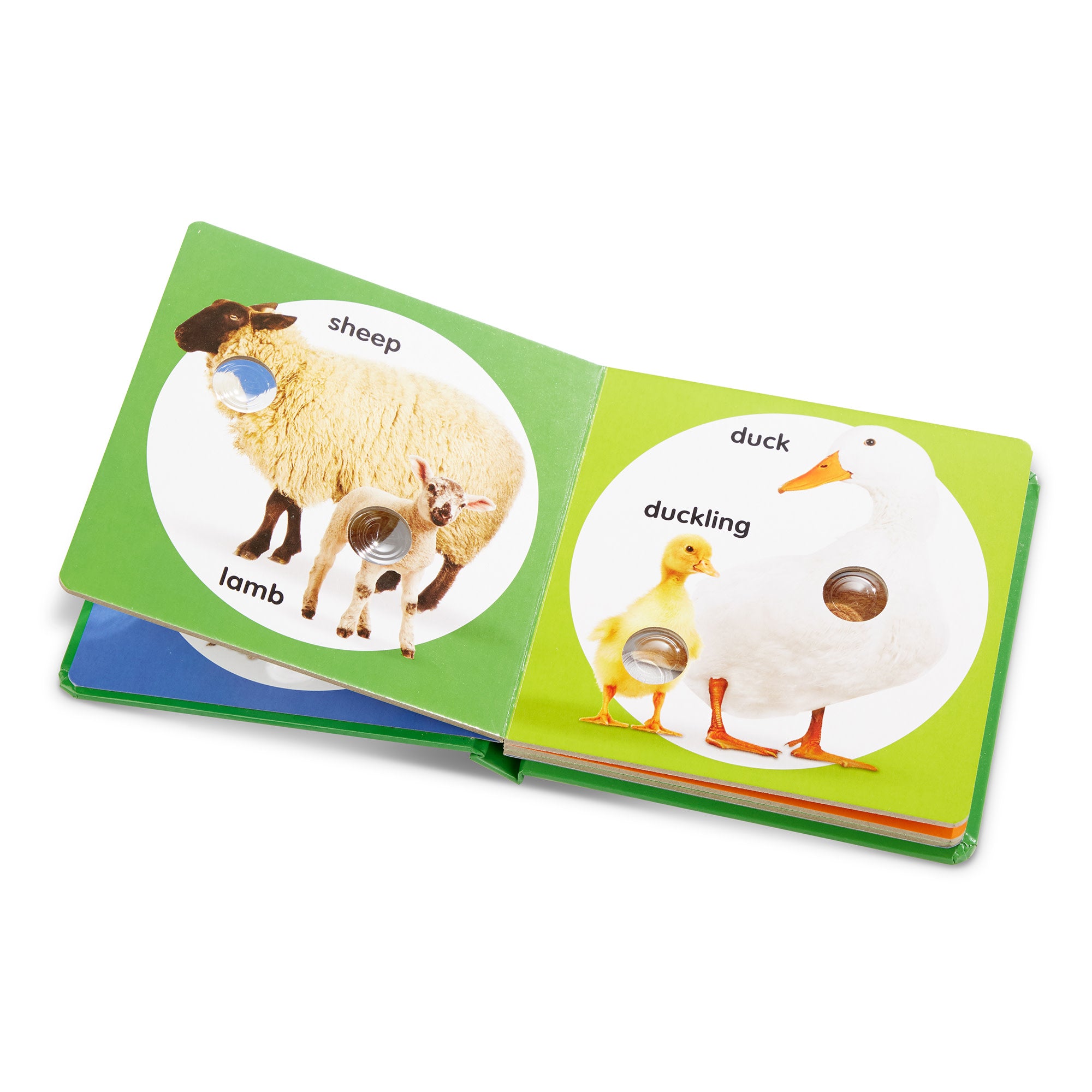 Melissa & Doug Poke-a-Dot: Farm Animal Families Board Book