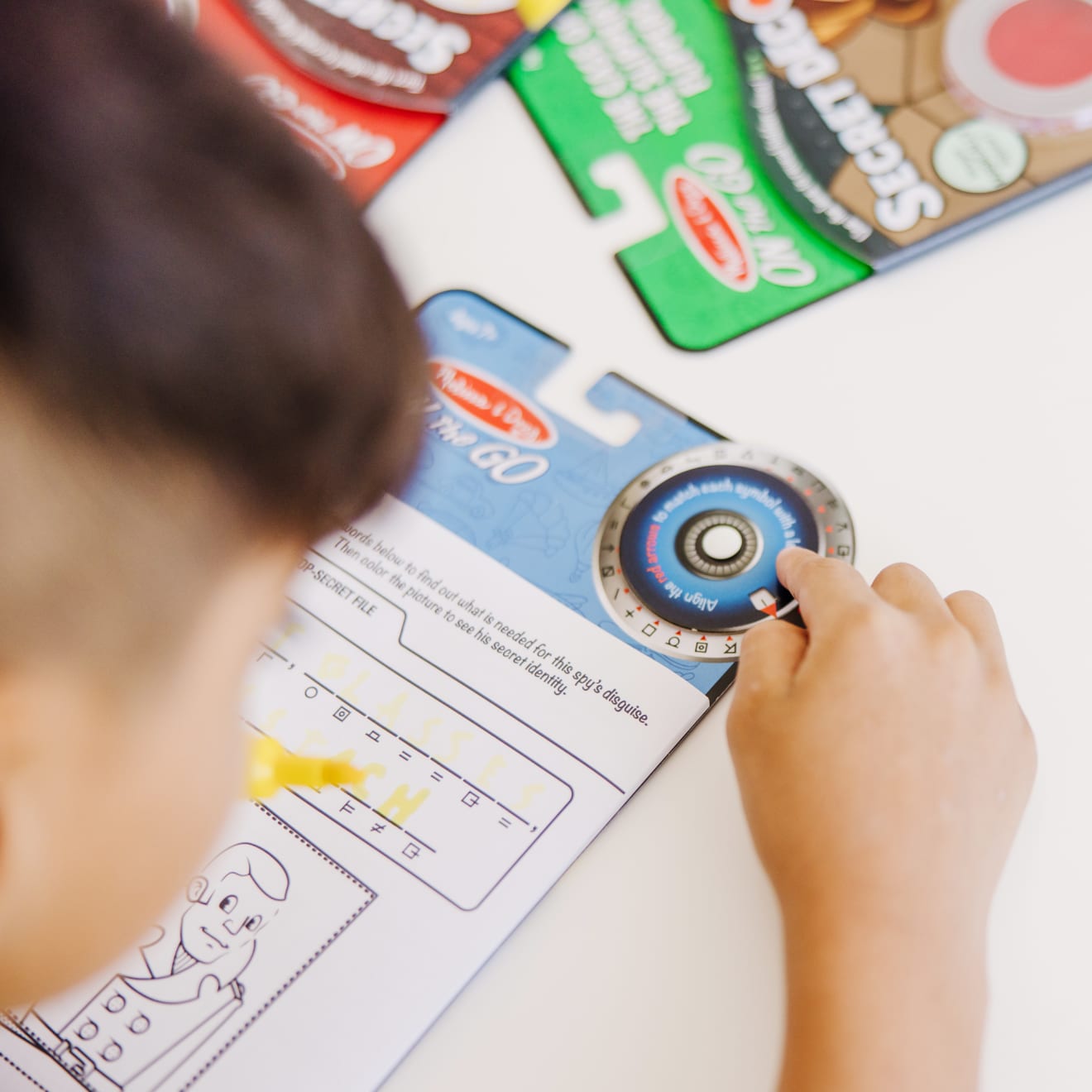 Melissa & Doug Secret Decoder Set - Case of the Slippery Flippers - Image 5