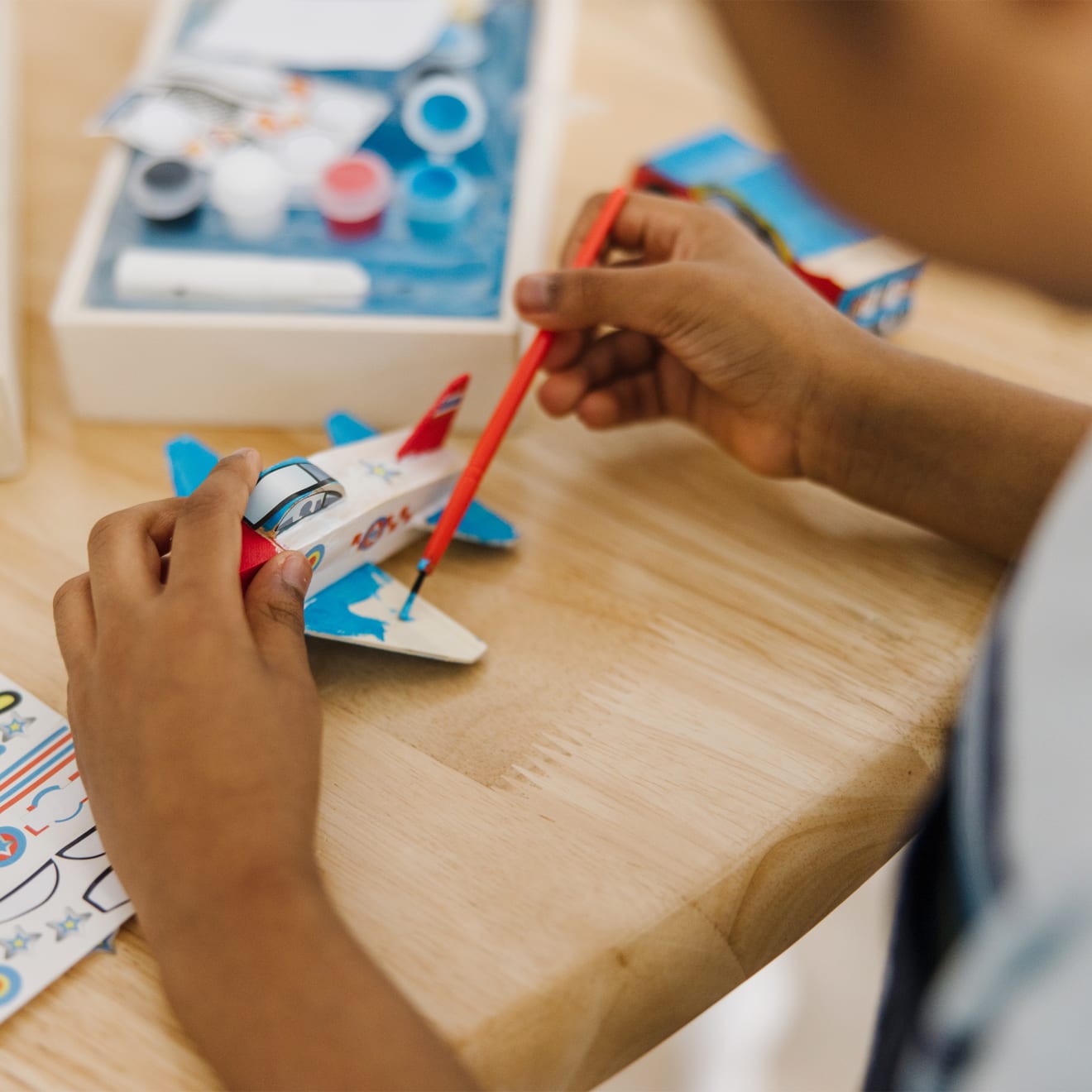 Melissa & Doug Decorate-Your-Own Wooden Plane - Image 6