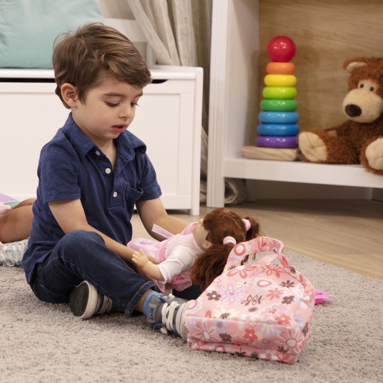 Melissa & Doug Mine to Love - Diaper Bag Set - Image 2
