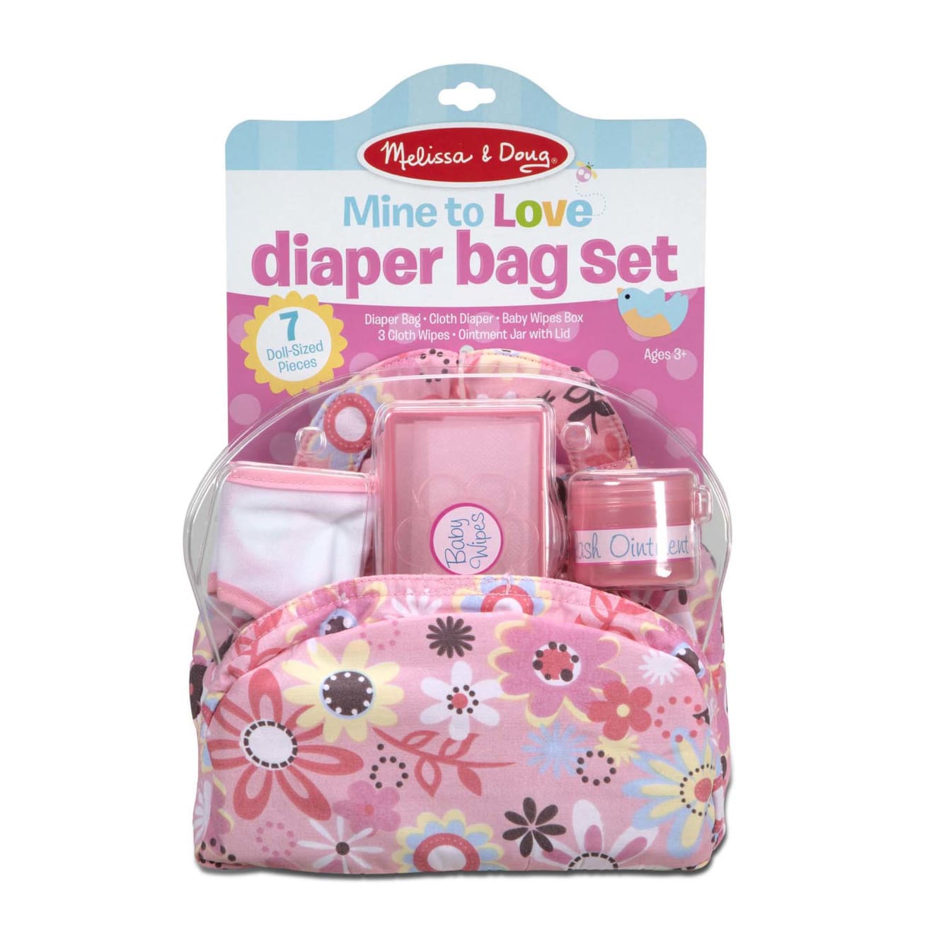 Melissa & Doug Mine to Love - Diaper Bag Set - Image 3