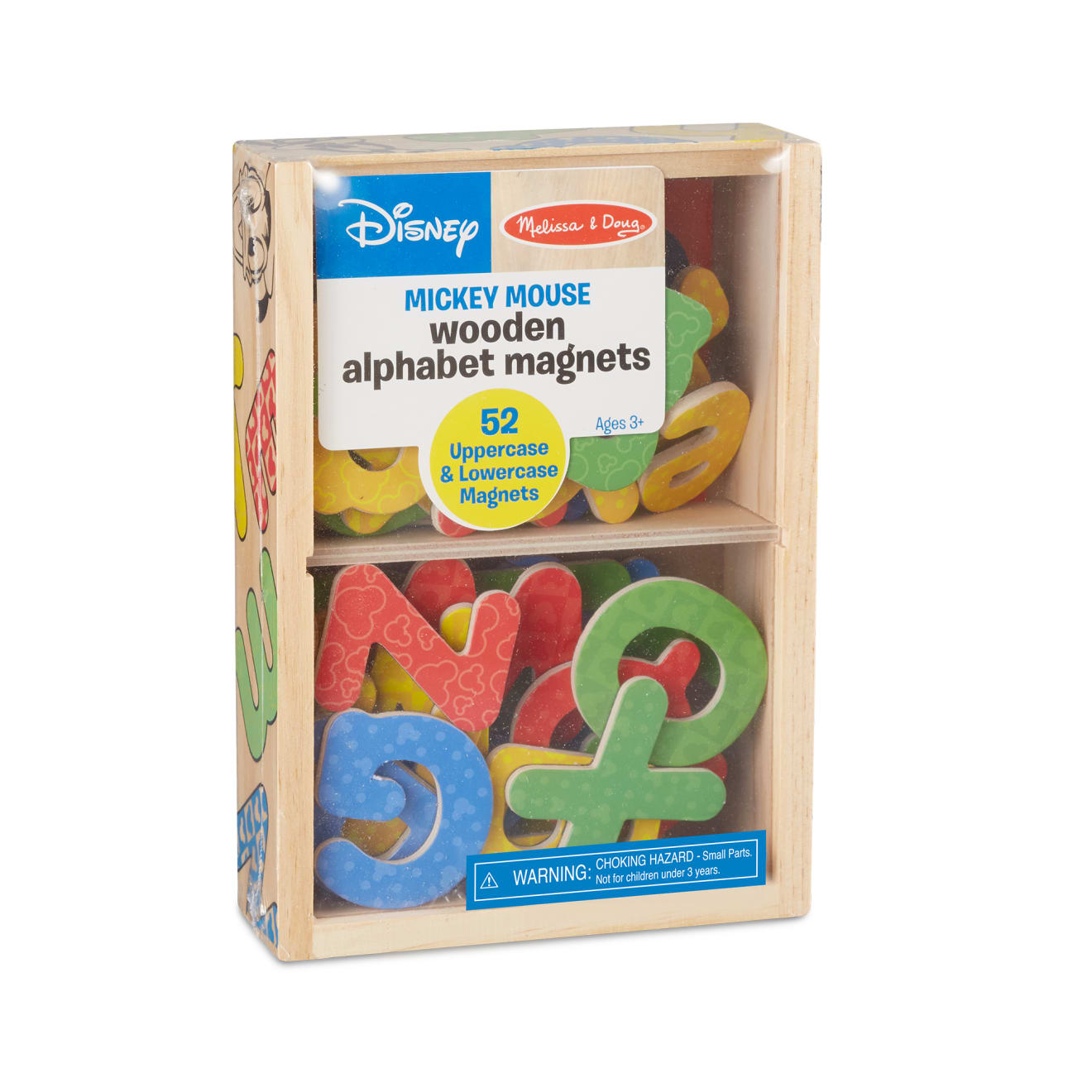 Melissa & Doug Disney Mickey & Friends Wooden Alphabet Magnets - Image 3