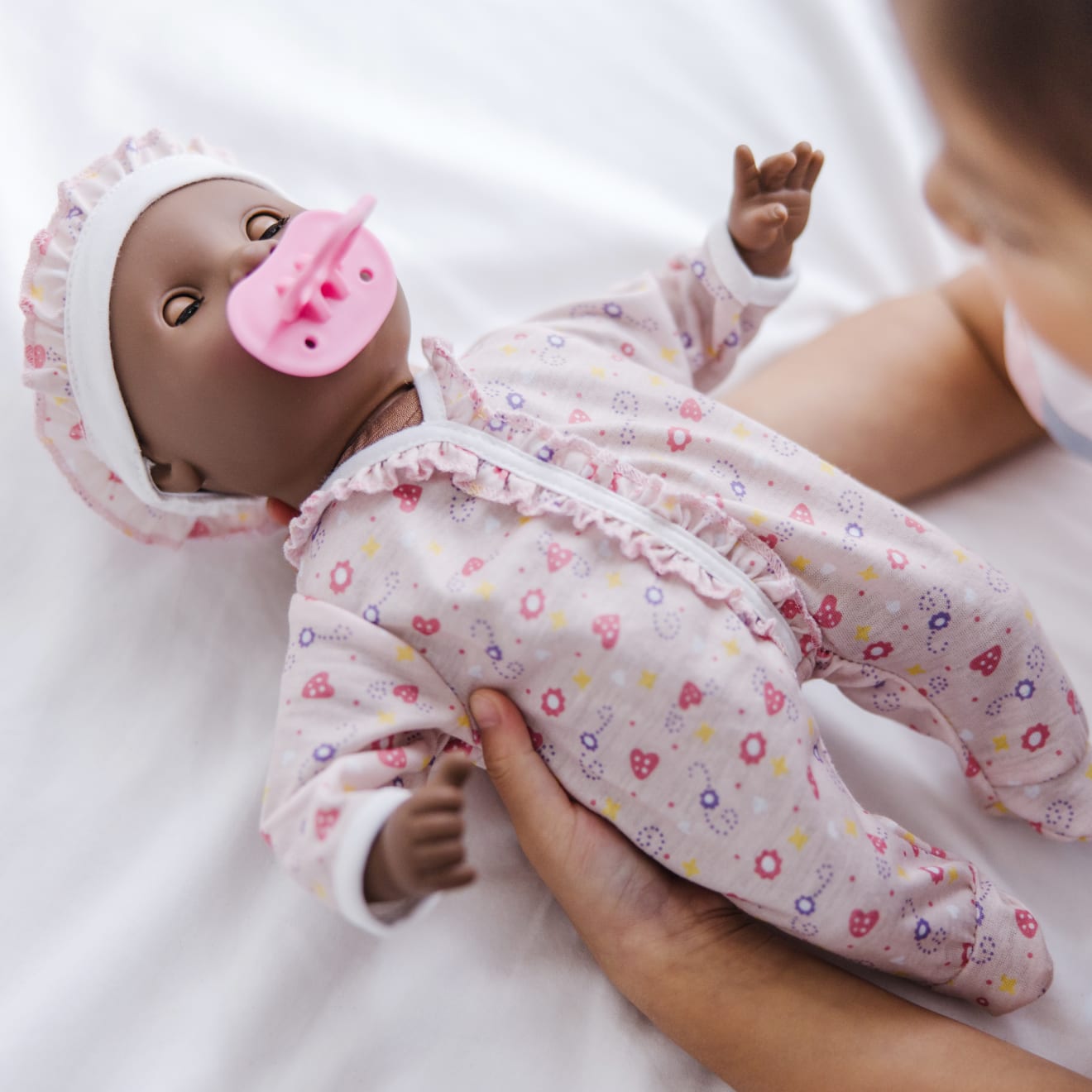 Melissa & Doug Mine to Love - Gabrielle 12" Baby Doll - Image 5