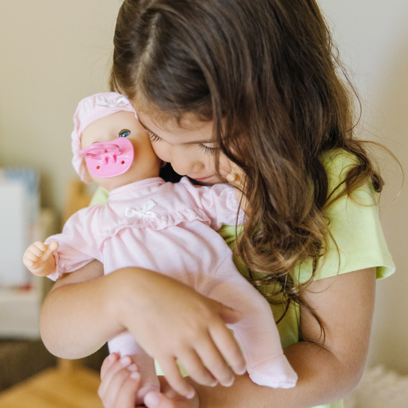 Melissa & Doug Mine to Love - Jenna 12" Baby Doll - Image 2