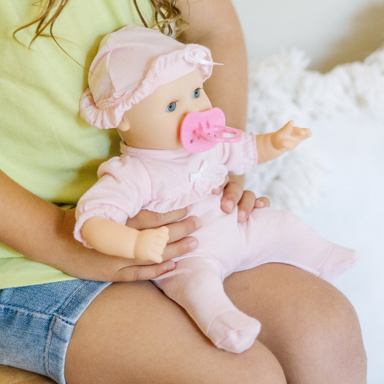 Melissa & Doug Mine to Love - Jenna 12" Baby Doll - Image 5