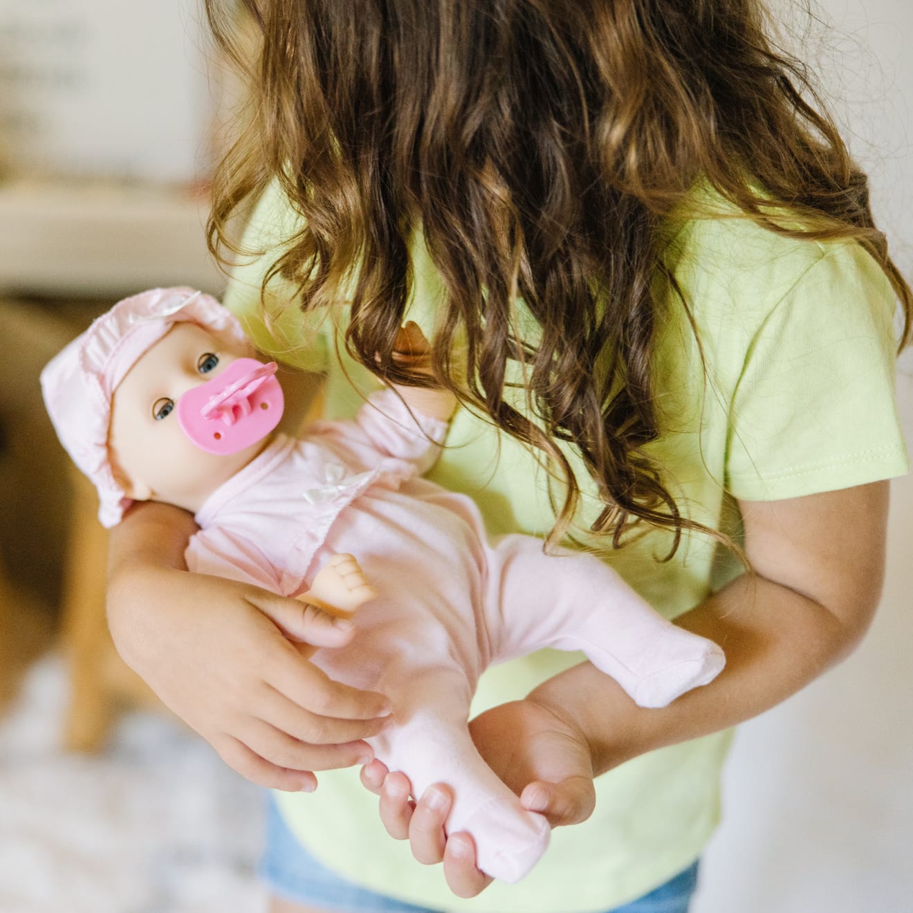 Melissa & Doug Mine to Love - Jenna 12" Baby Doll - Image 8