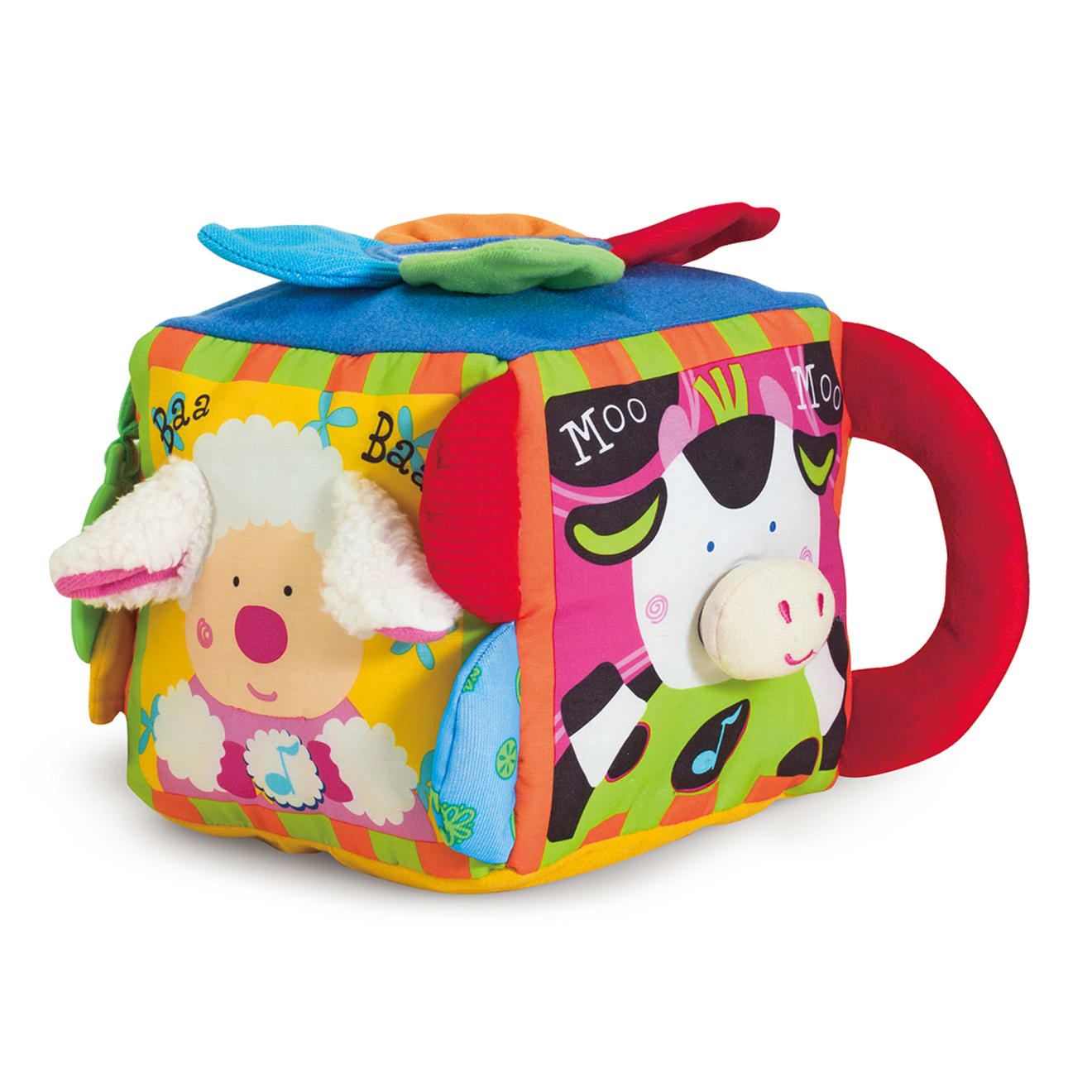 Melissa & Doug K??s Kids Musical Farmyard Cube Learning Toy - Image 4