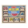 Melissa & Doug My First Wooden Stamp Set - Vehicles