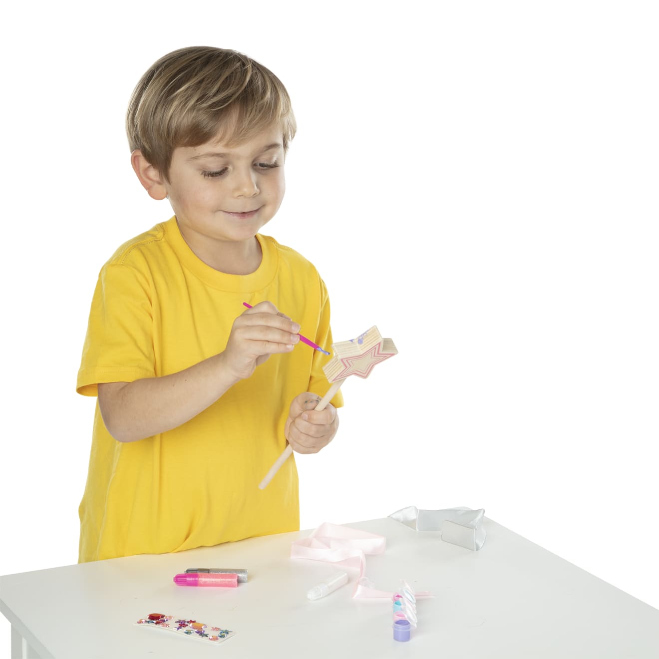 Melissa & Doug Decorate-Your-Own Wooden Princess Wand - Image 8