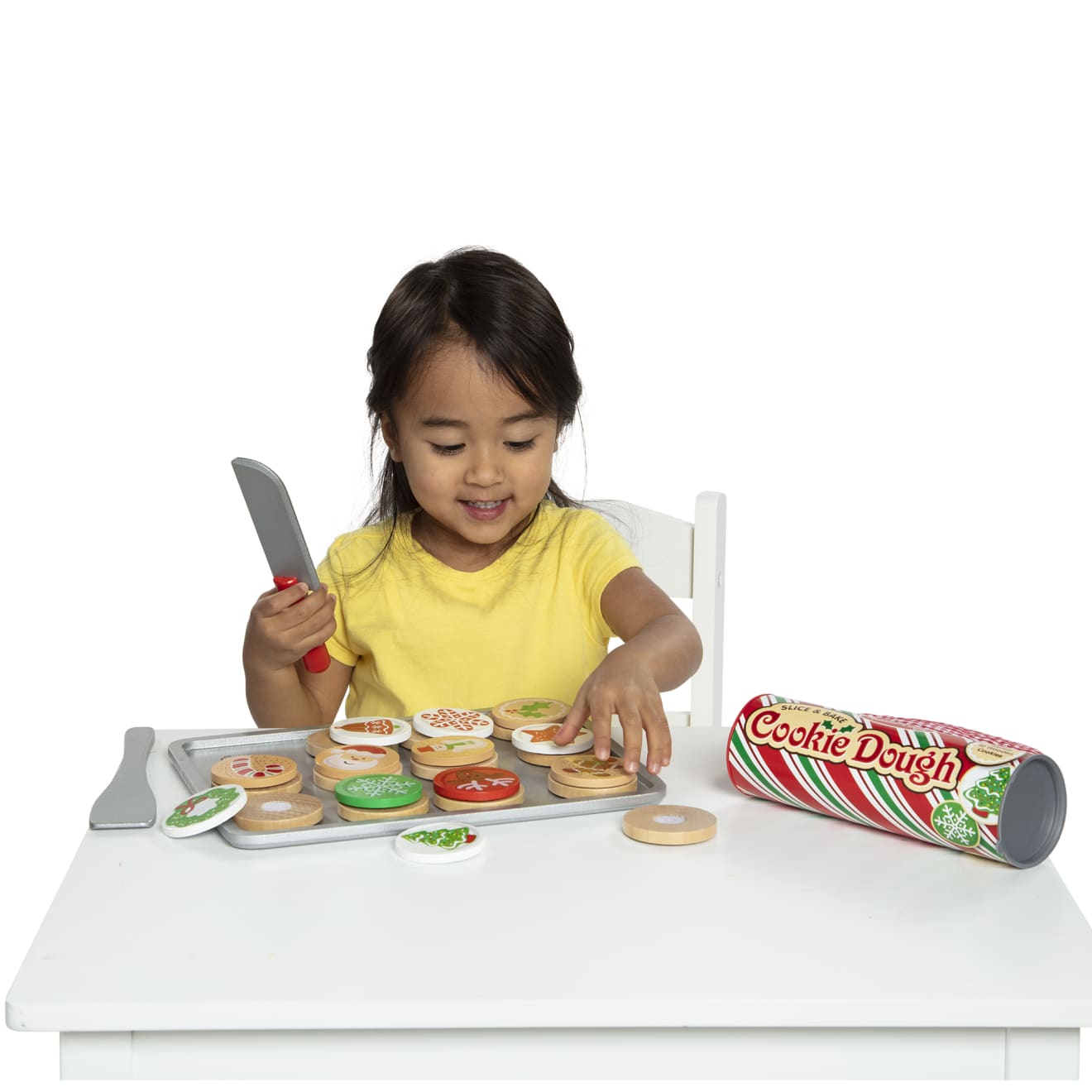 Melissa & Doug Slice & Bake Christmas Cookie Play Set - Image 7