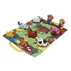 Melissa & Doug K??s Kids Take-Along Farm Play Mat