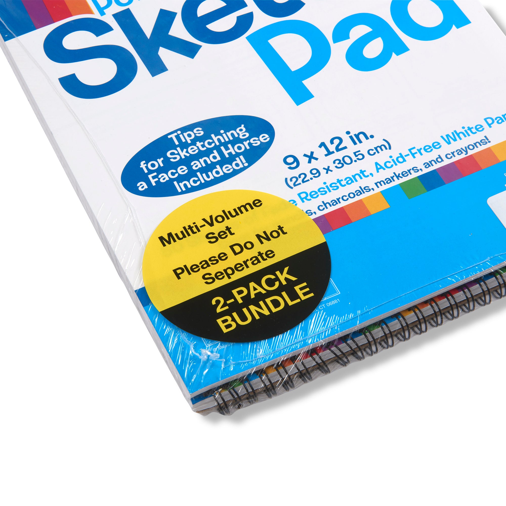 Melissa & Doug Sketch Pad 2-Pack (9-Inch x 12-Inch) - Image 10