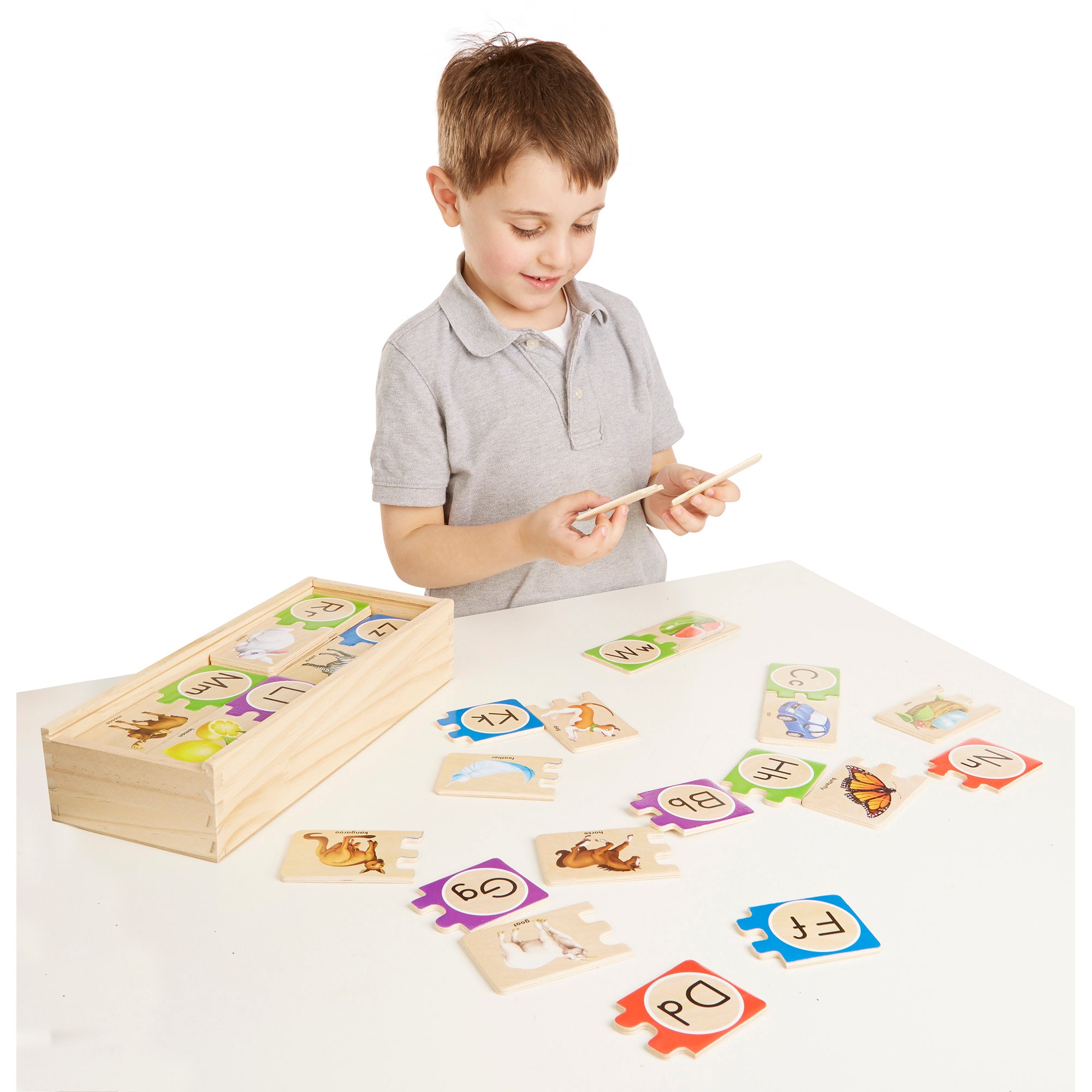 Melissa & Doug Self-Correcting Letter Puzzles - Image 8